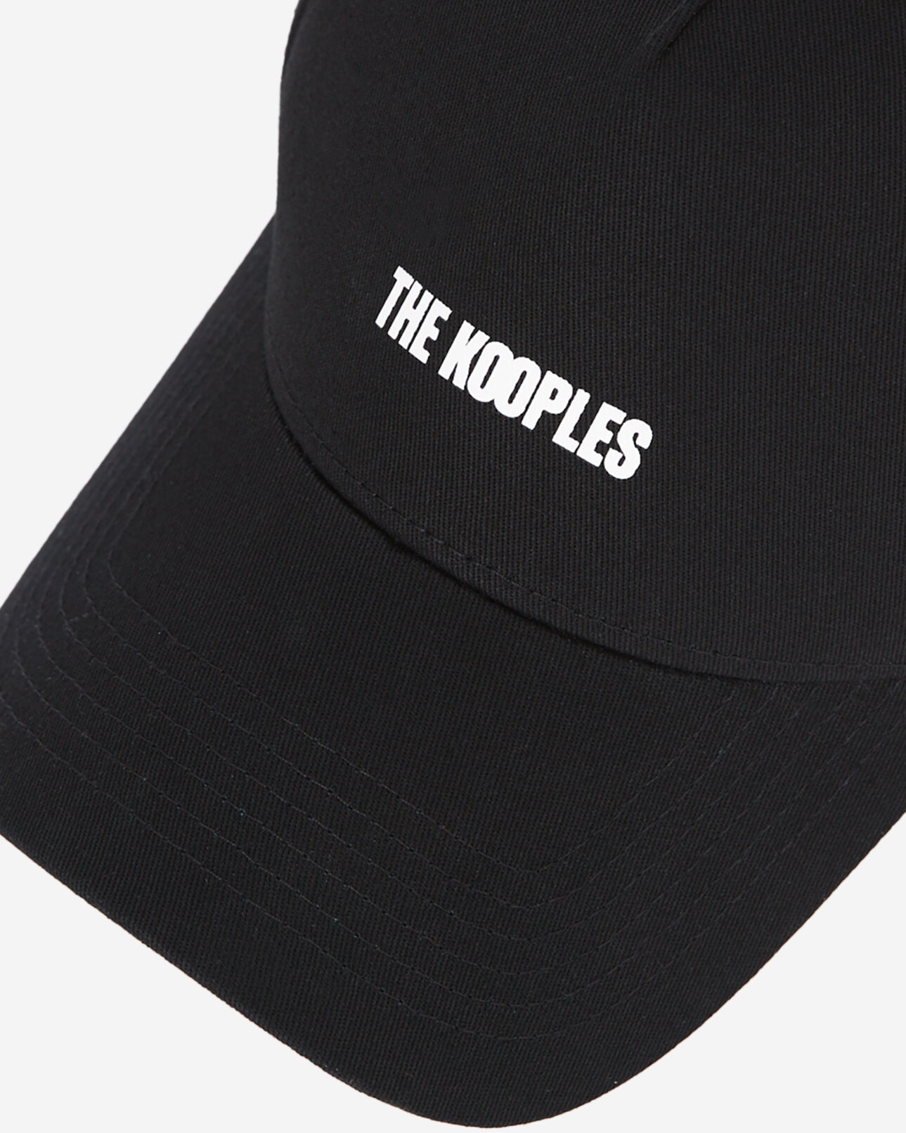 The Kooples MIXED BLACK the kooples black logo cap