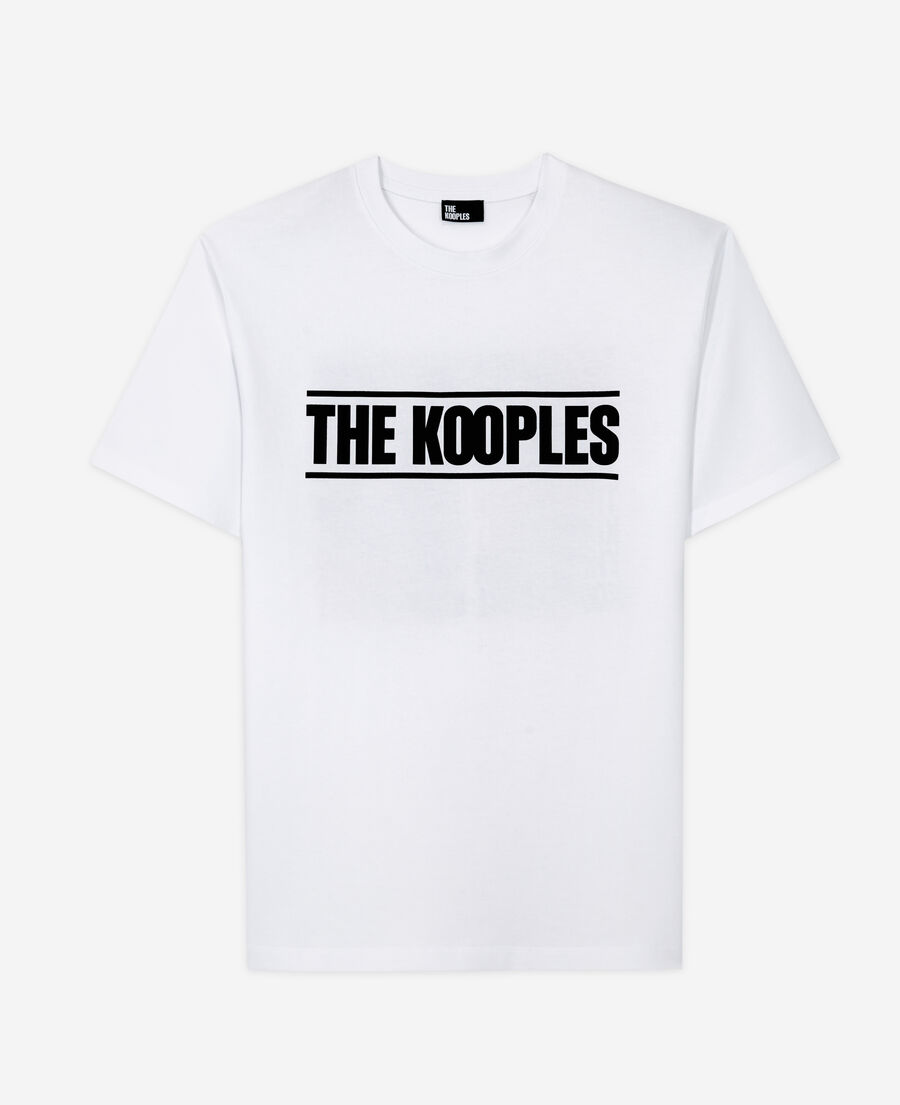the kooples white logo t-shirt