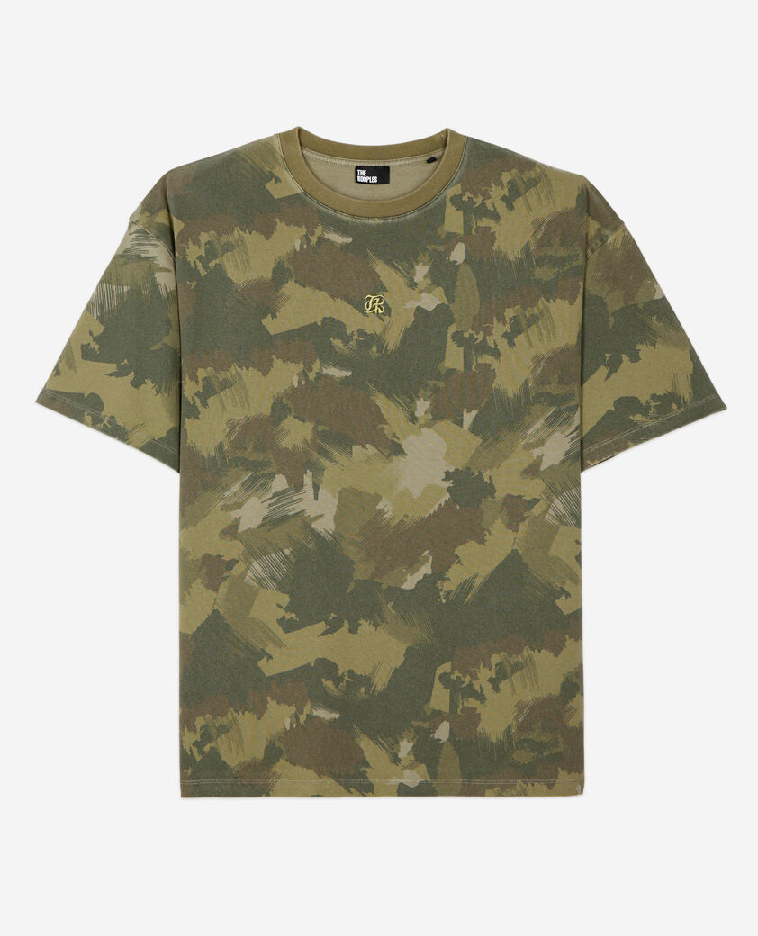 The Kooples HOMME CAMOUFLAGE t-shirt camouflage