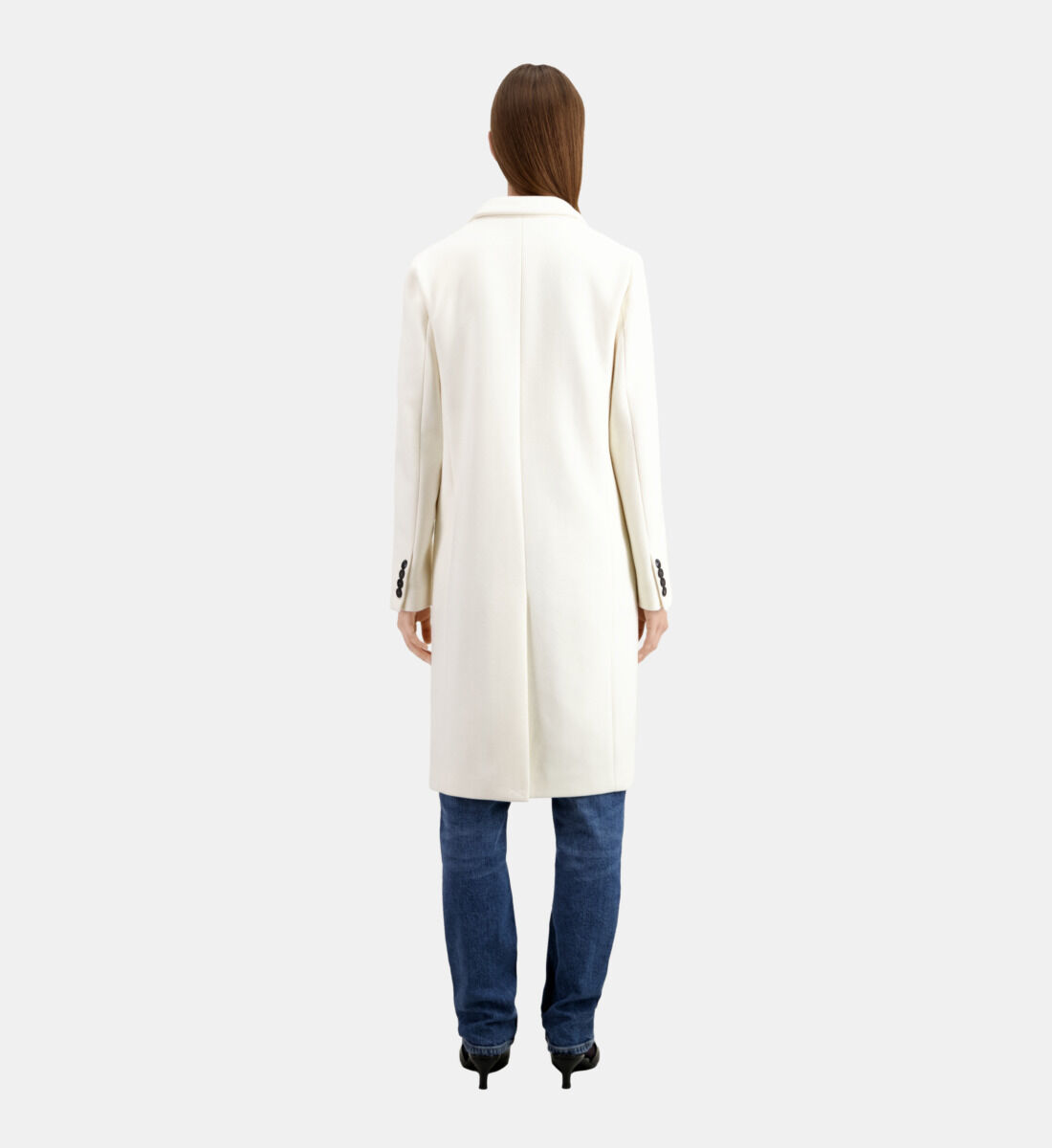 Ecru hotsell wool coat