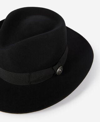 The Kooples MIXTE BLACK chapeau en laine noir