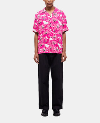 The Kooples H PINK printed shirt