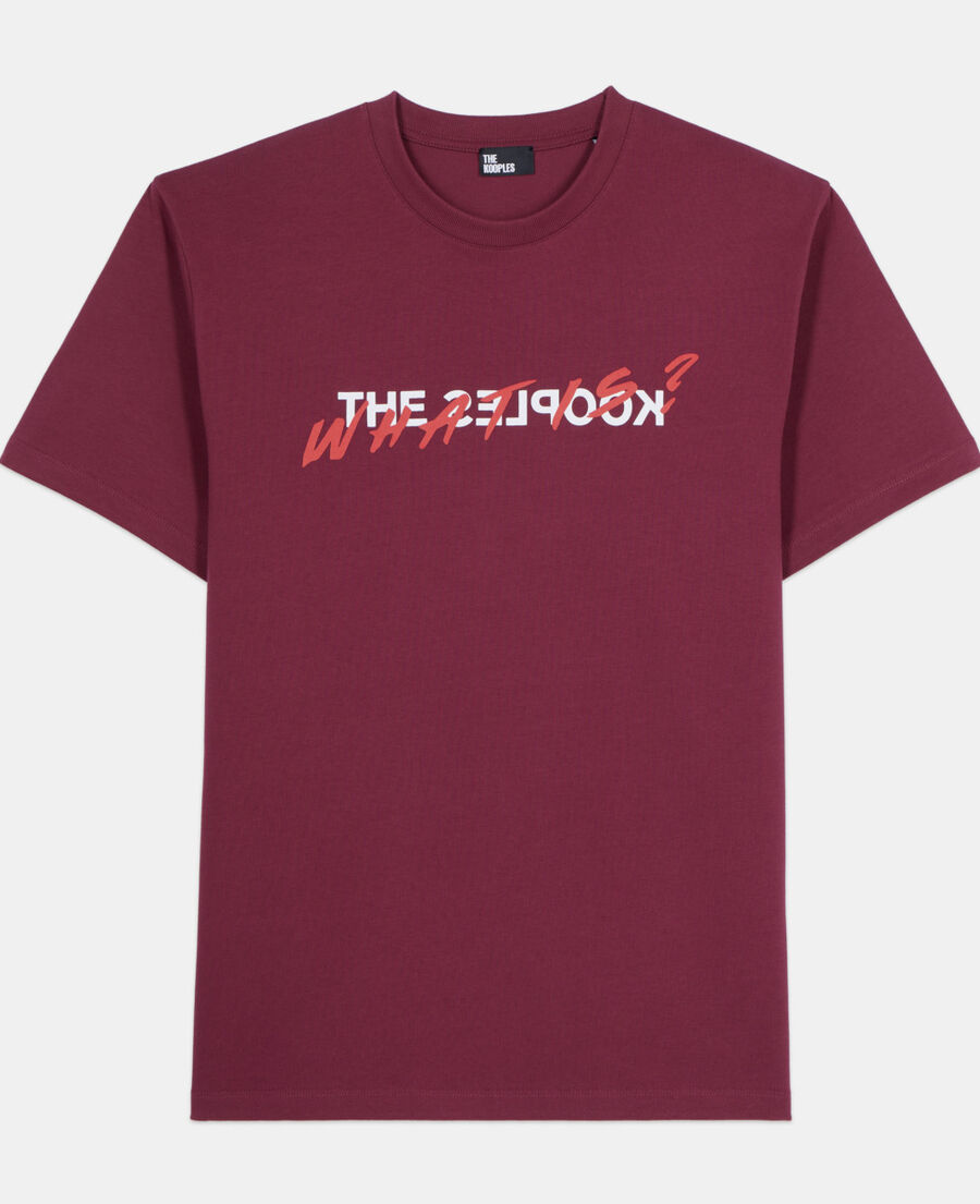 The Kooples H BURGUNDY burgundy what is t-shirt