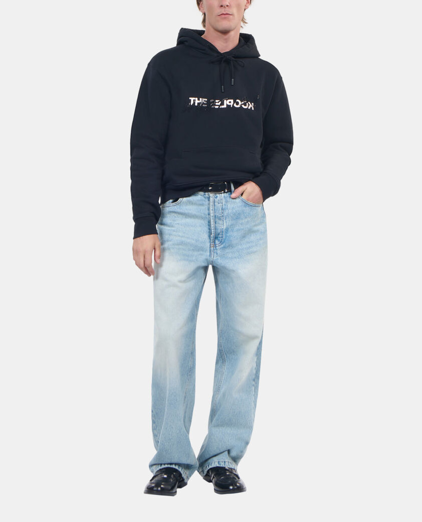 The Kooples HERREN BLACK schwarzes kapuzensweatshirt what is