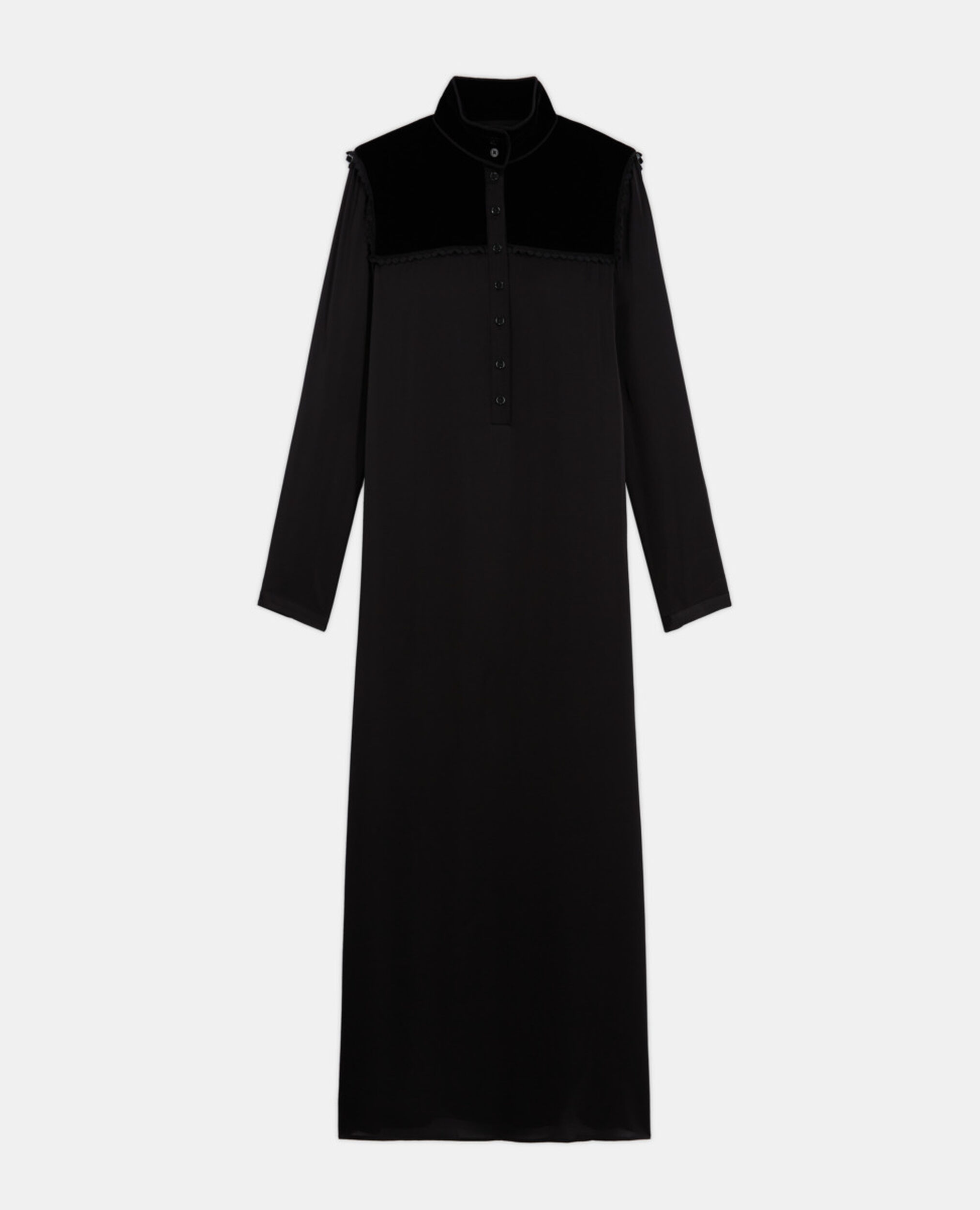Robe longue noire The Kooples