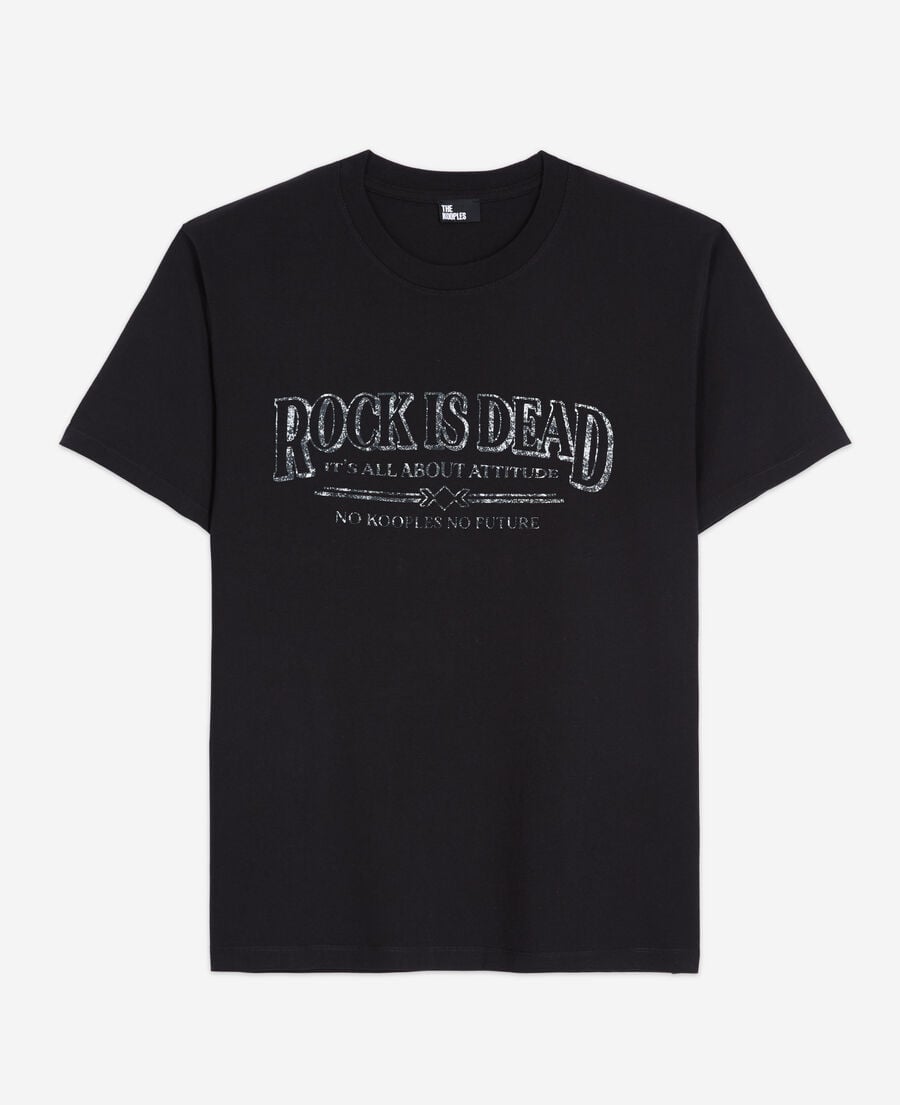 The Kooples MEN BLACK WASHED gray t-shirt
