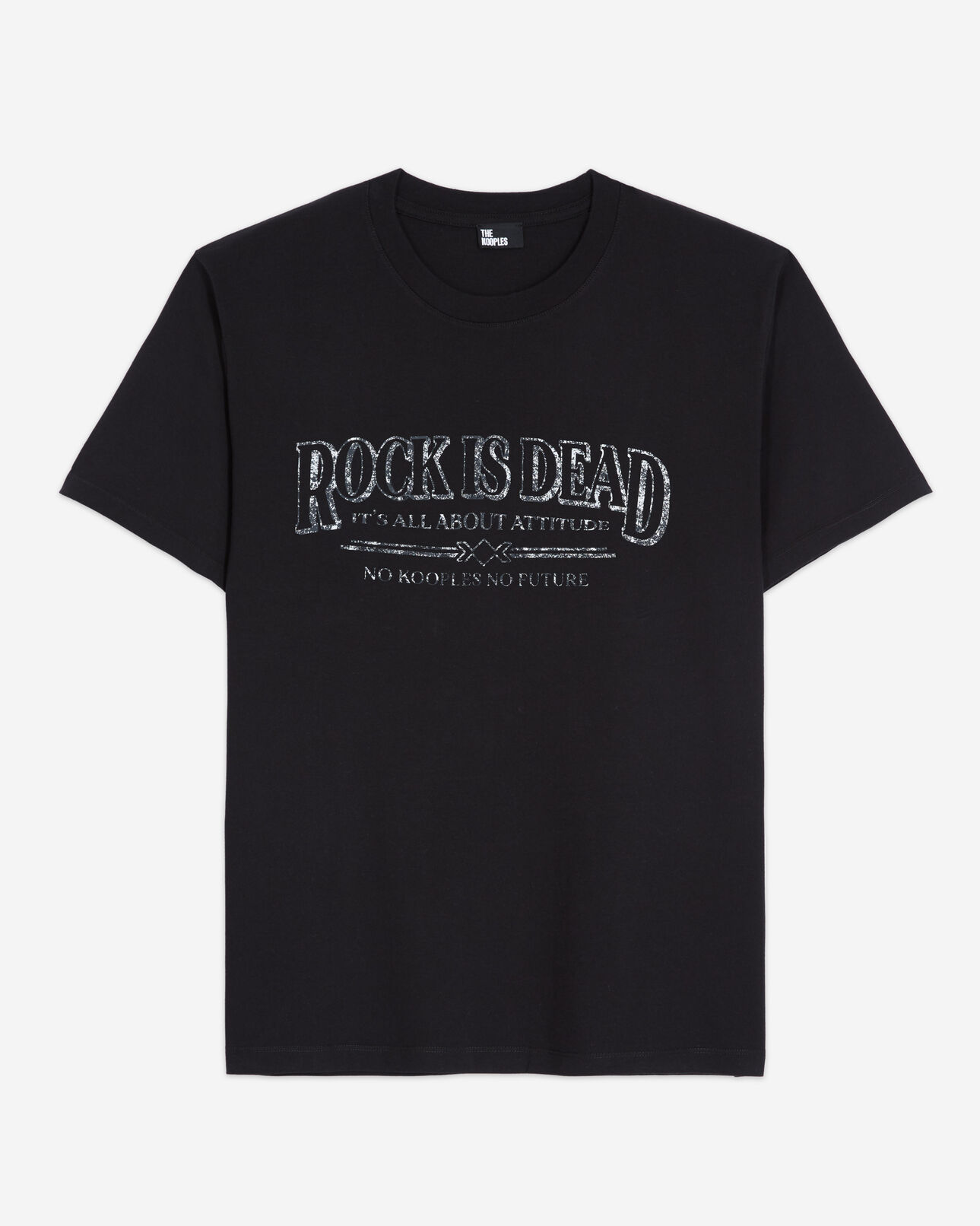 The Kooples HOMME BLACK WASHED t-shirt gris
