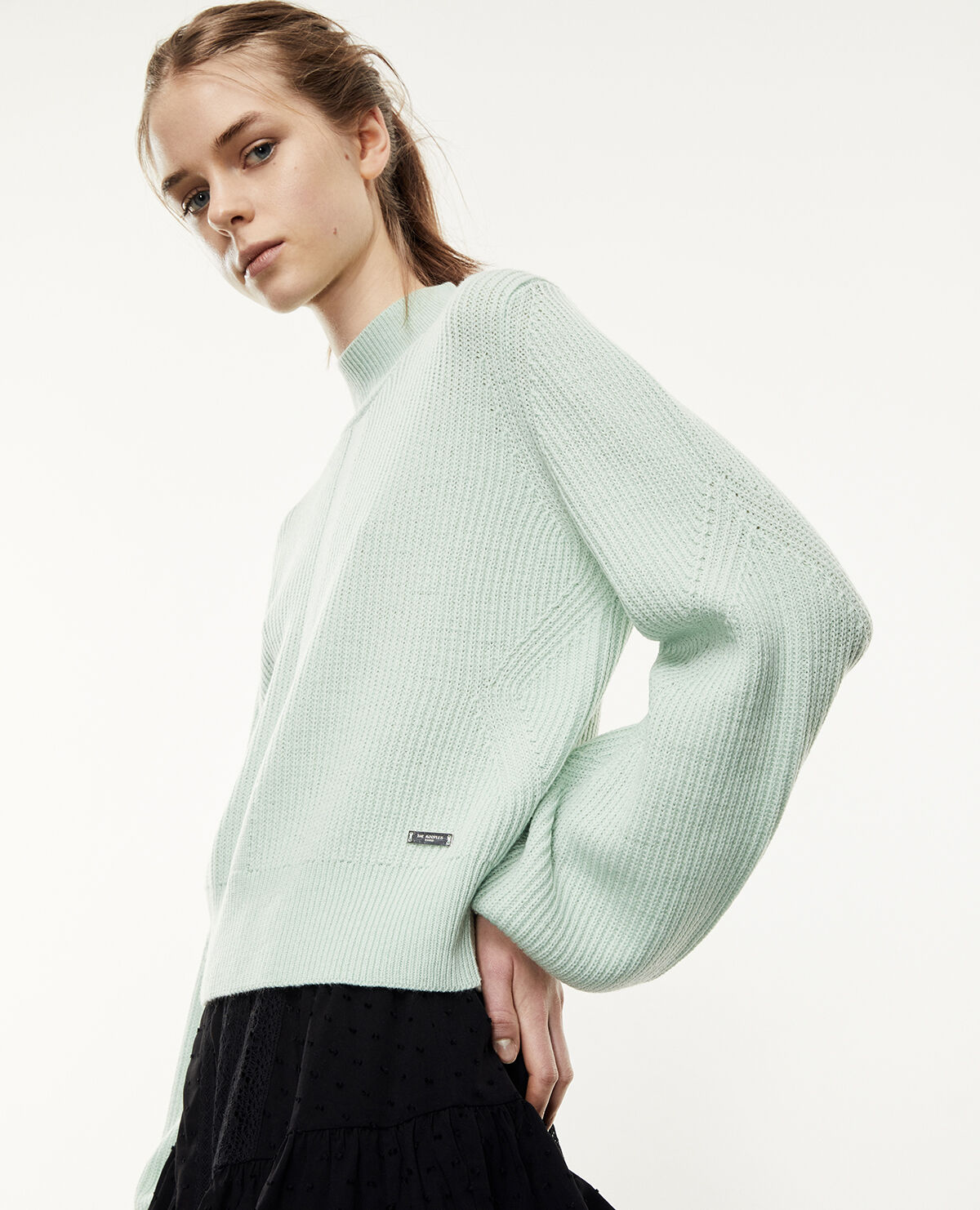 Mint green deals sweater