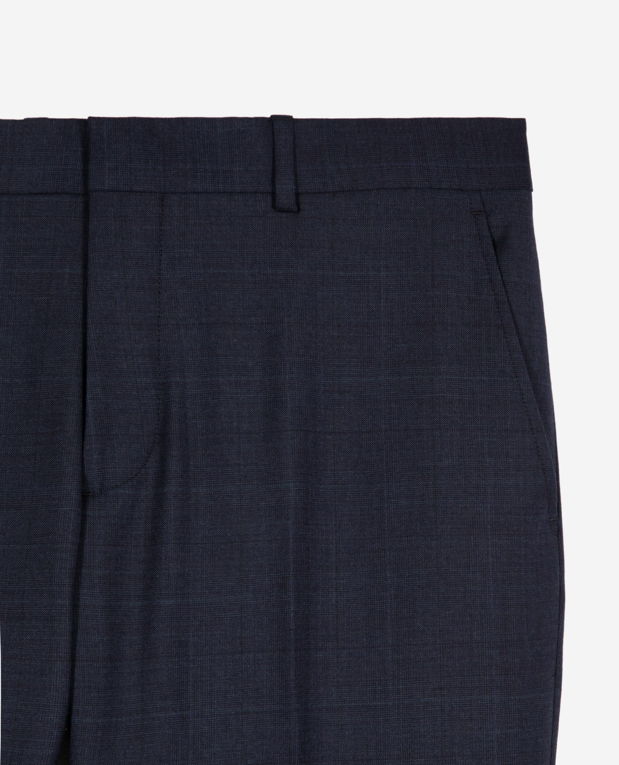 Navy tailored suit pants, NAVY, hi-res image number null