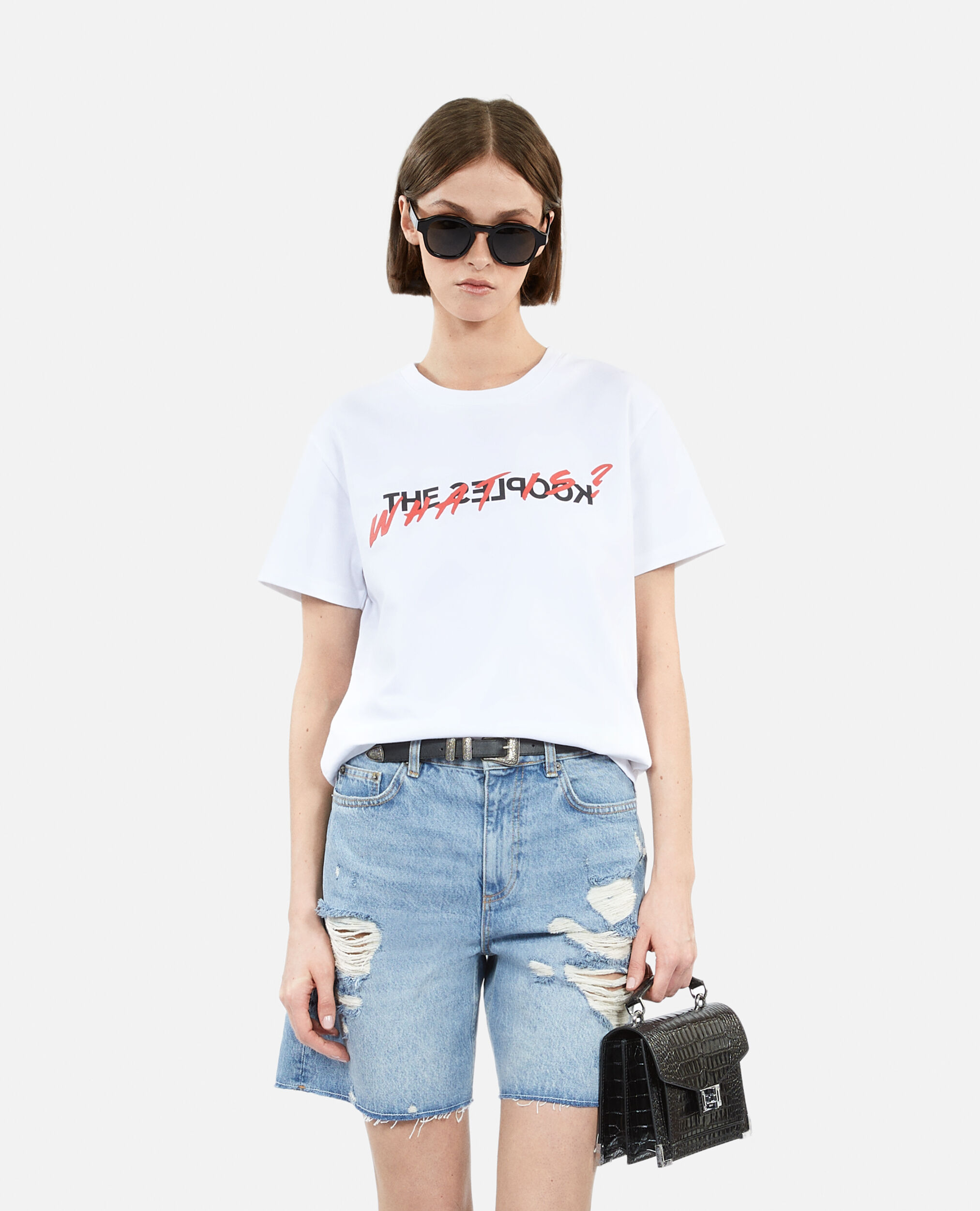 T-shirt Femme What is blanc, WHITE, hi-res image number null