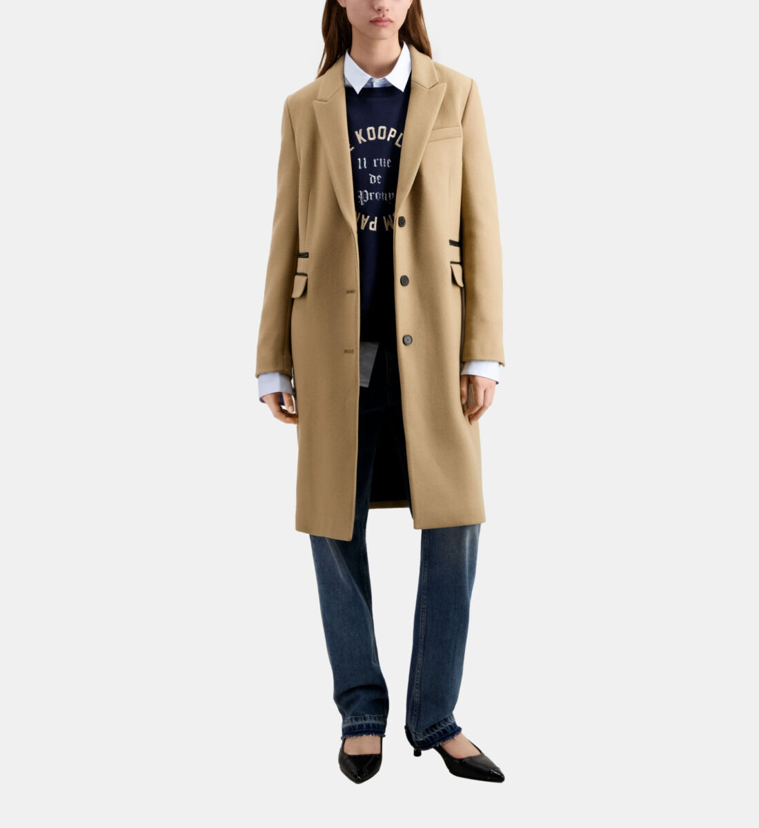 Camel 2025 reefer coat