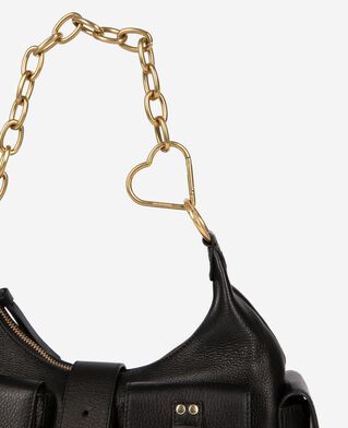 The Kooples F GOLD amelia gold bag chain
