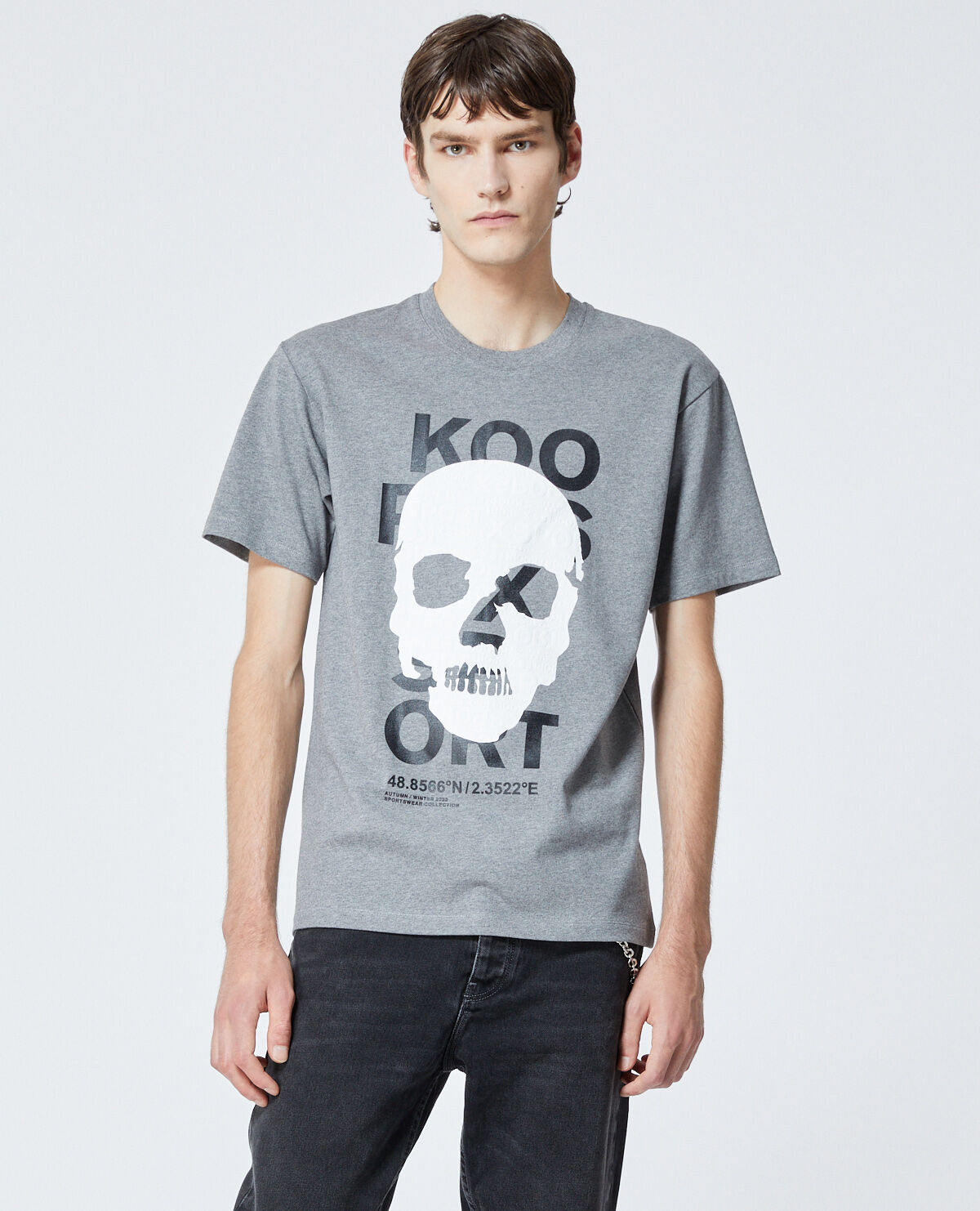 T shirt the clearance kooples tete de mort