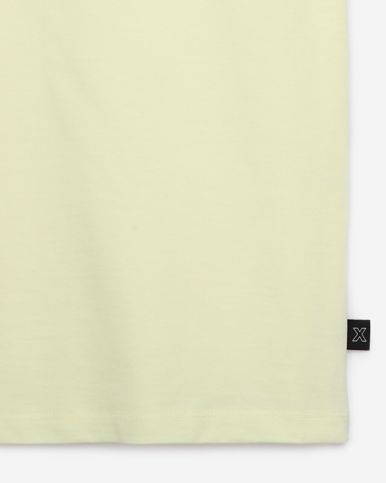 The Kooples HOMME YELLOW t-shirt jaune clair coton triple logo