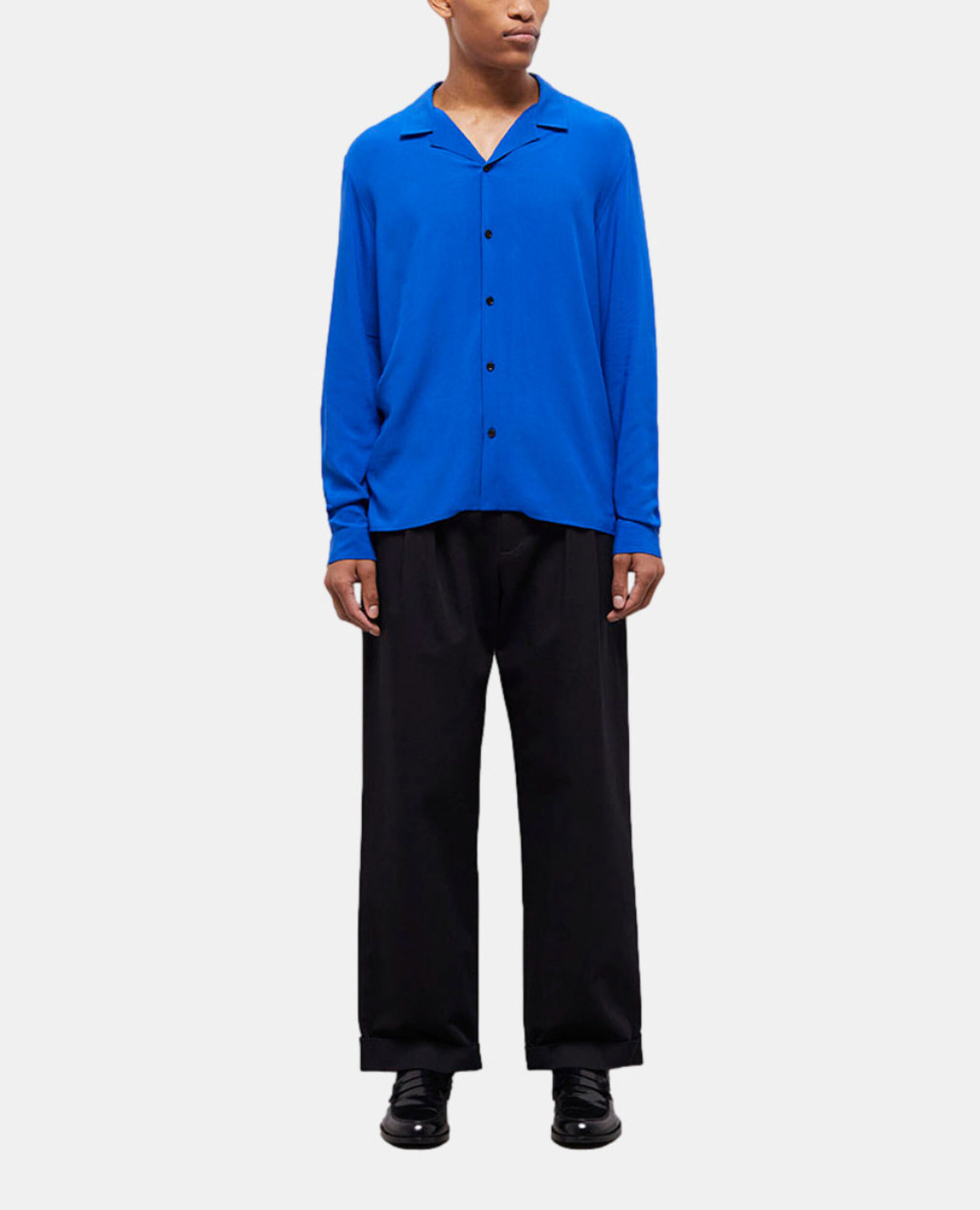 Blue shirt, BLUE, hi-res image number null