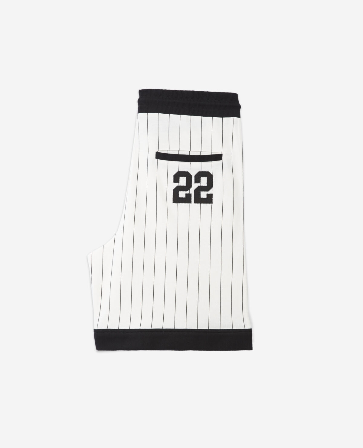 Striped baseball shorts The Kooples