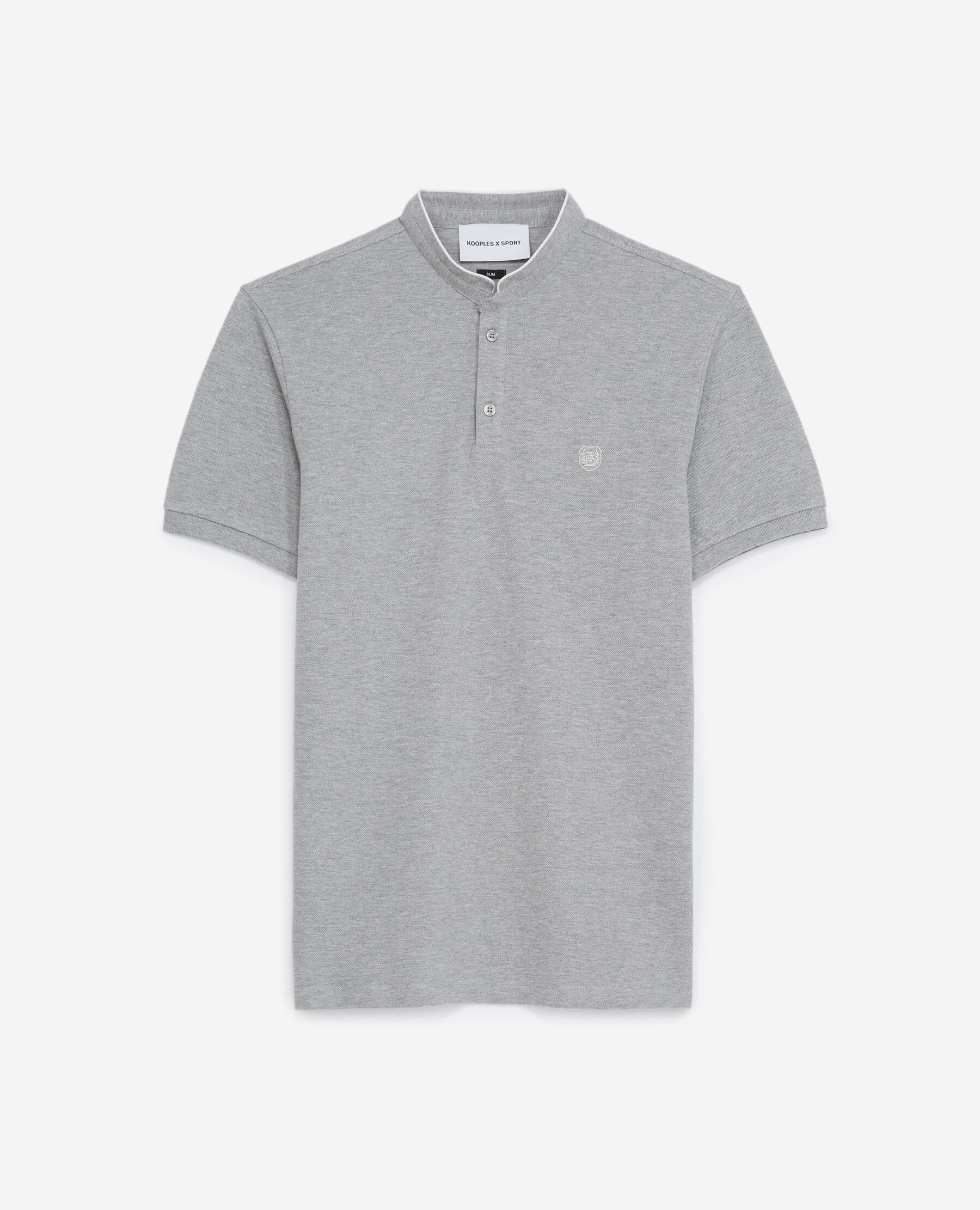 Light gray polo shirt