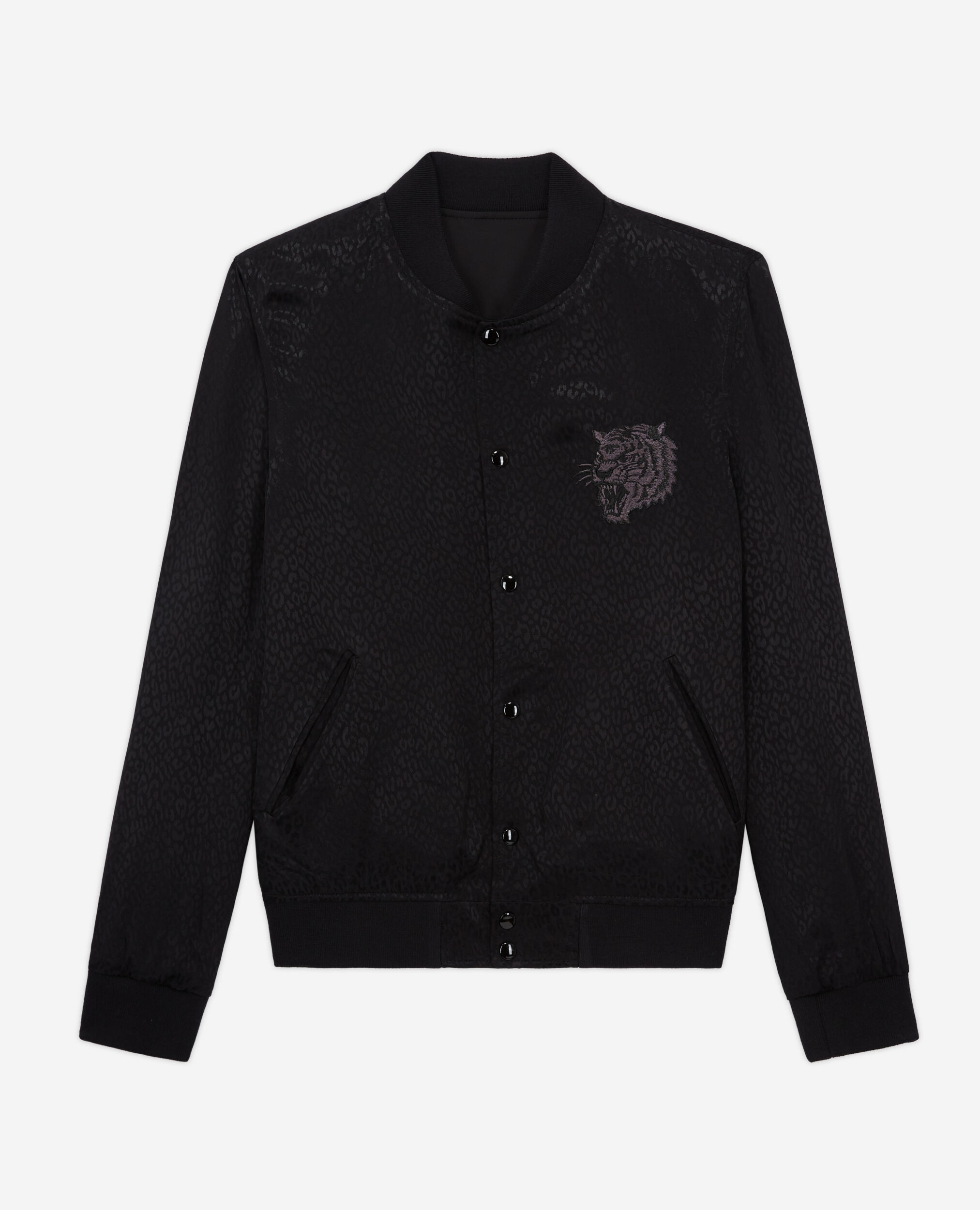 Forever Kooples reversible black jacket, BLACK, hi-res image number null