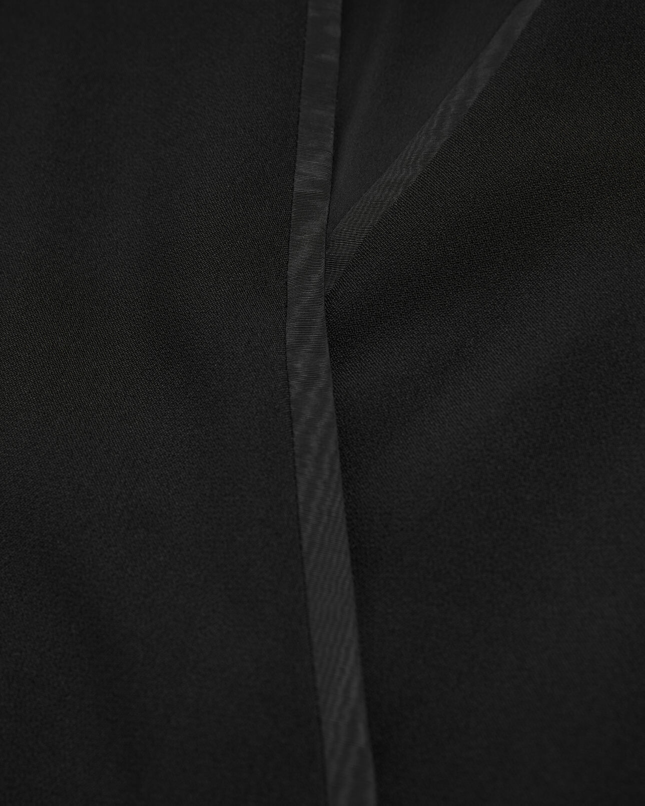 The Kooples FEMME BLACK robe courte croisée noire