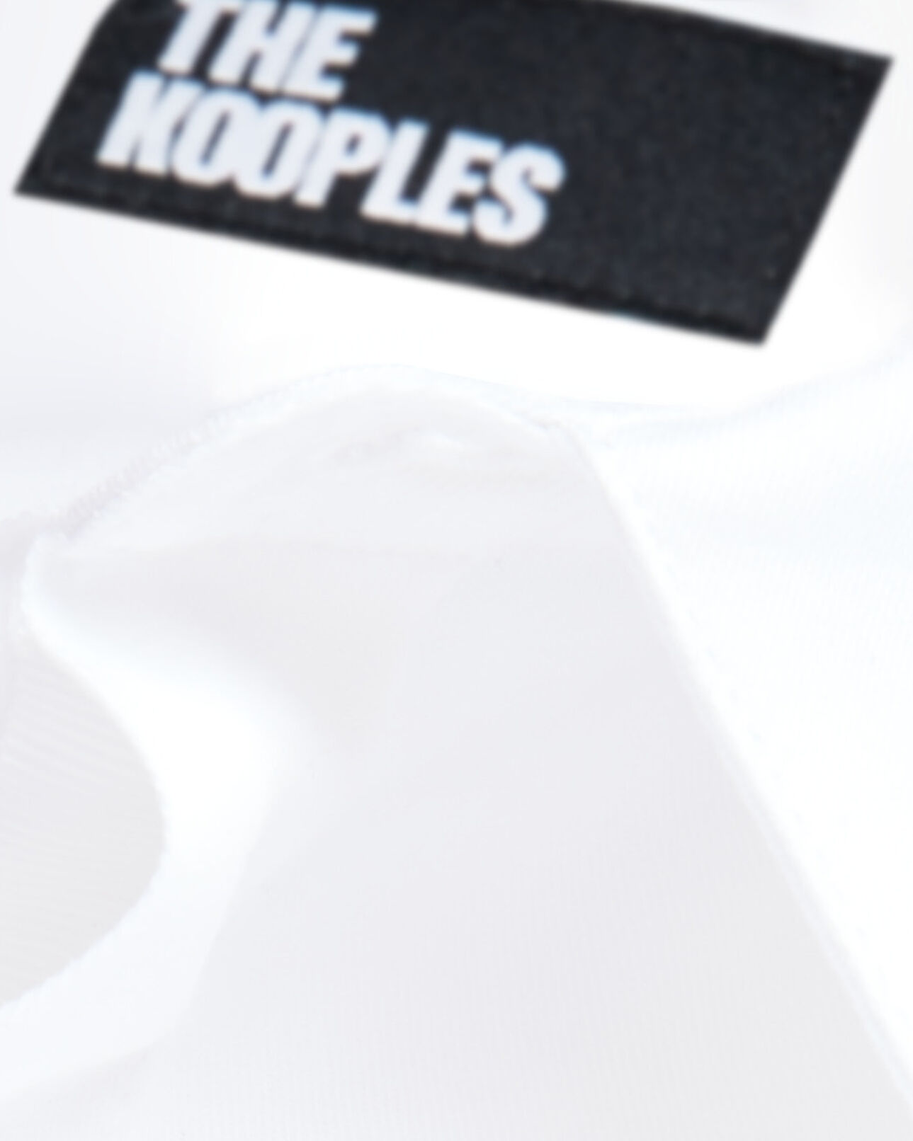 The Kooples MEN WHITE white shirt with classic collar