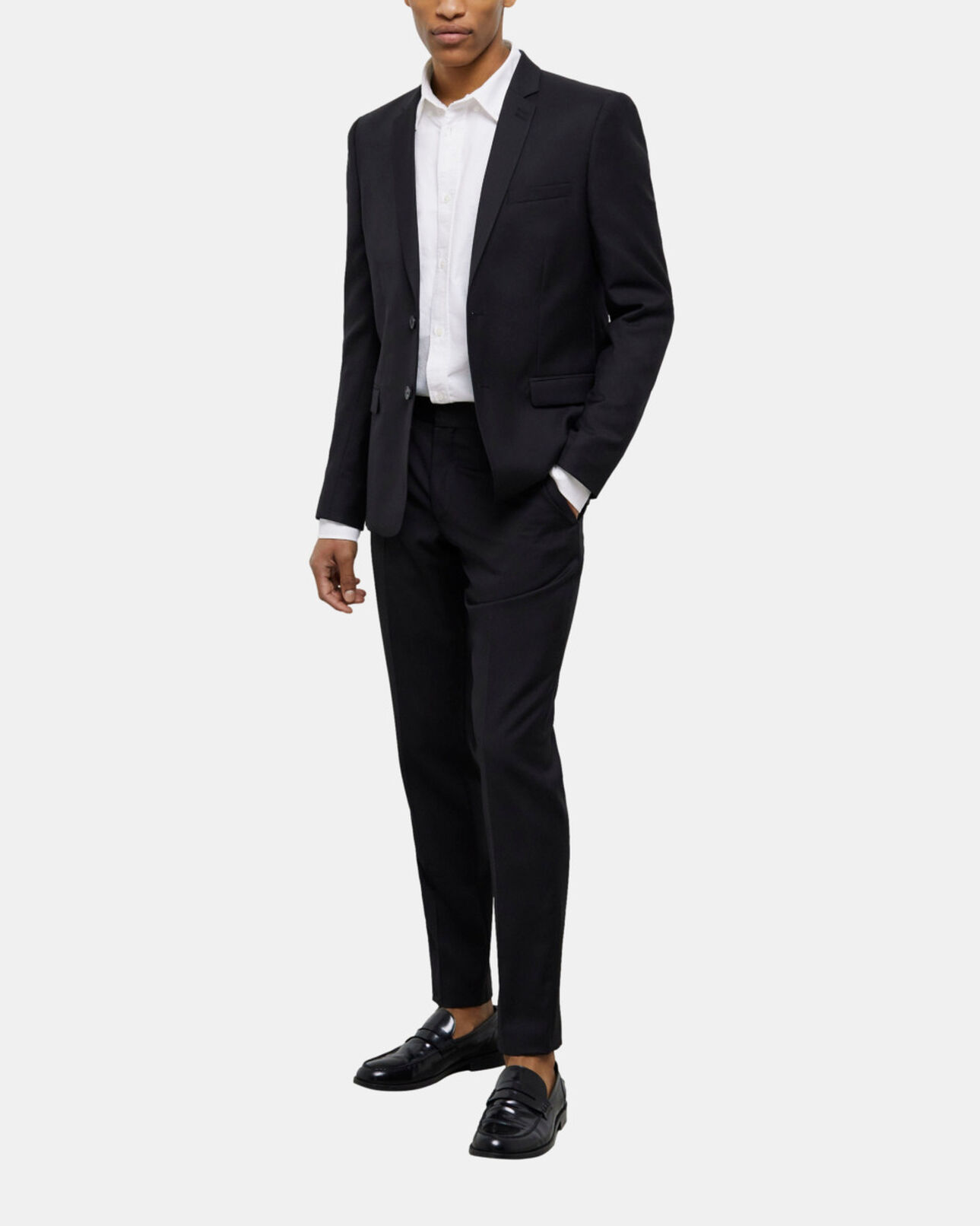 The Kooples MEN WHITE white cotton shirt