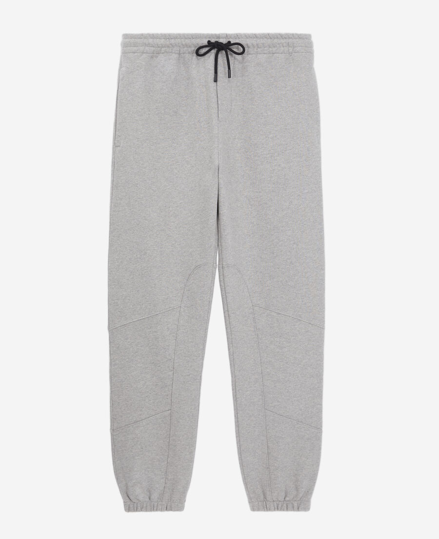 The Kooples HOMME GREY MELANGE jogging biker gris