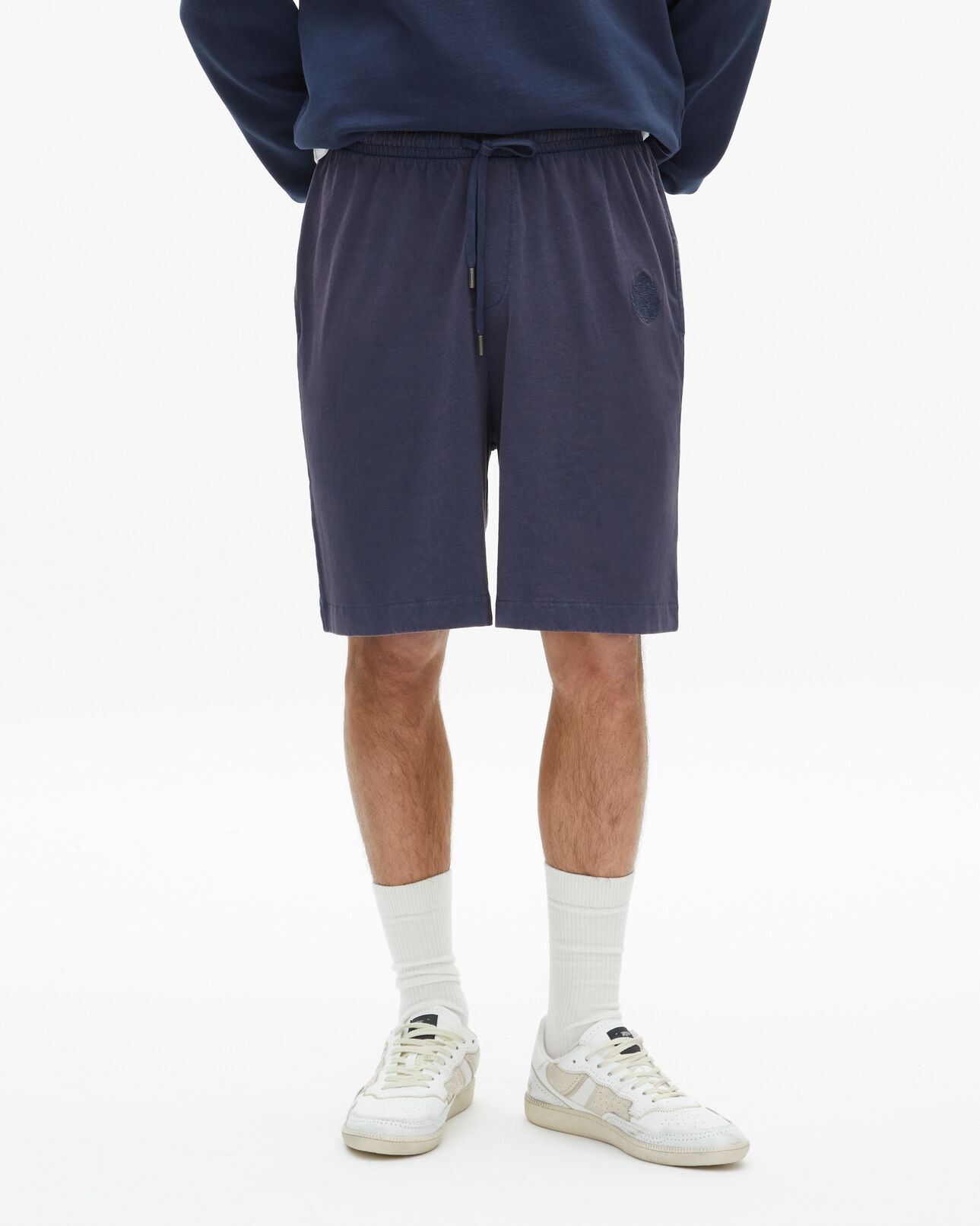 The Kooples HERREN DARK NAVY blaue shorts