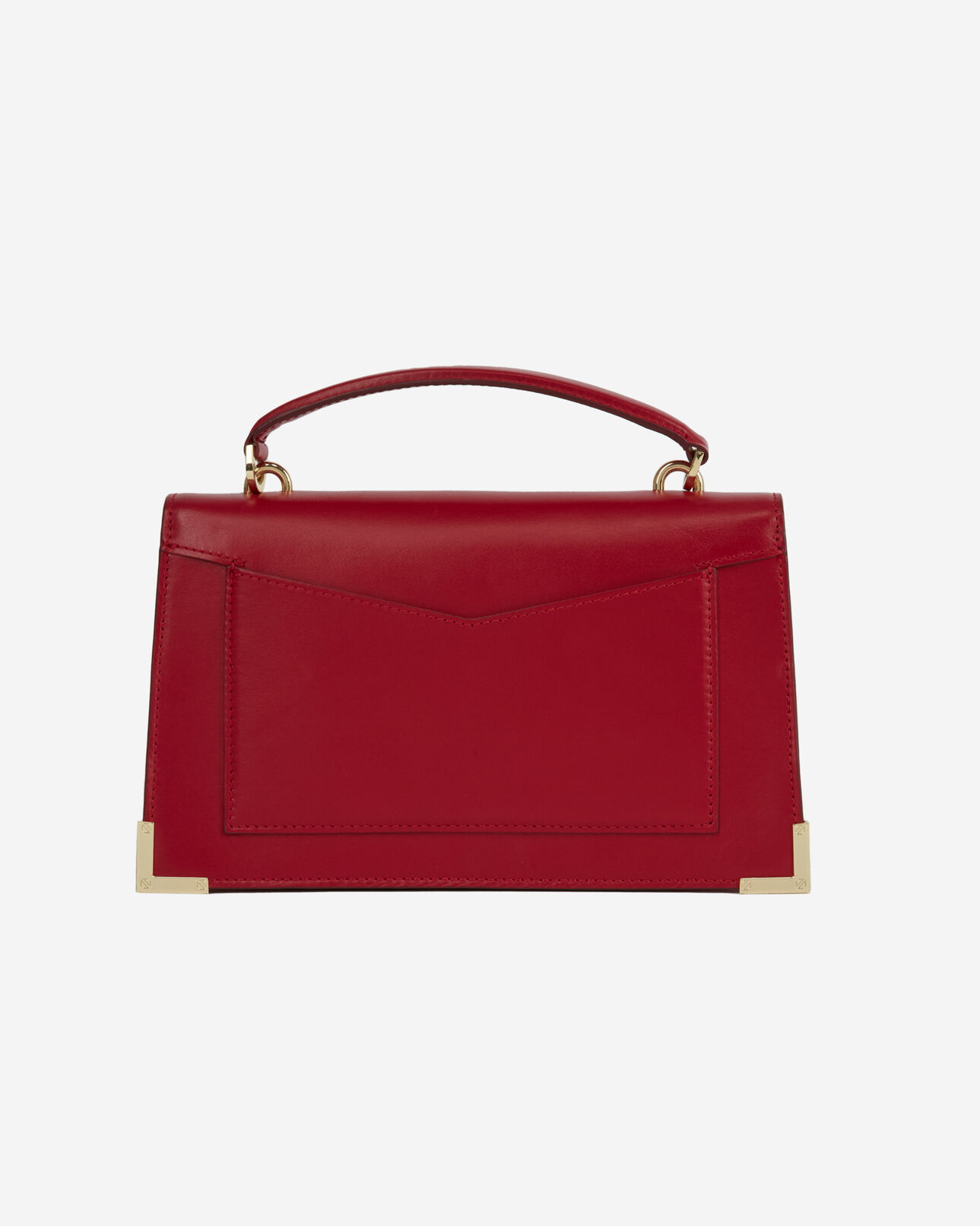 The Kooples FEMME BURGUNDY sac emily medium iconic rouge carmin