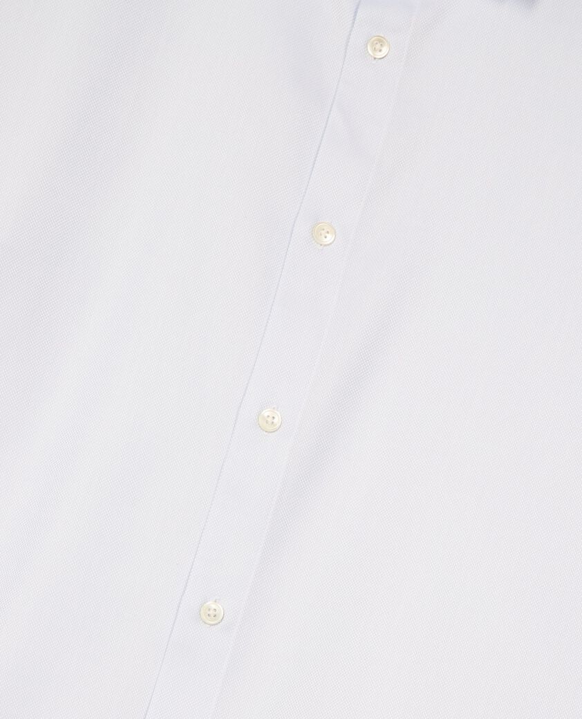 The Kooples MEN BABY BLUE italian collar shirt, blue