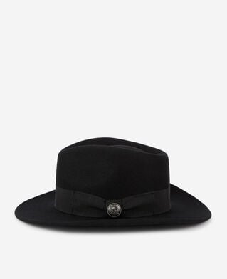 The Kooples MIXTE BLACK chapeau en laine noir