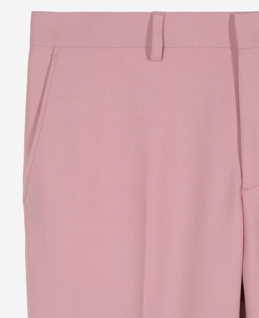 pink suit trousers