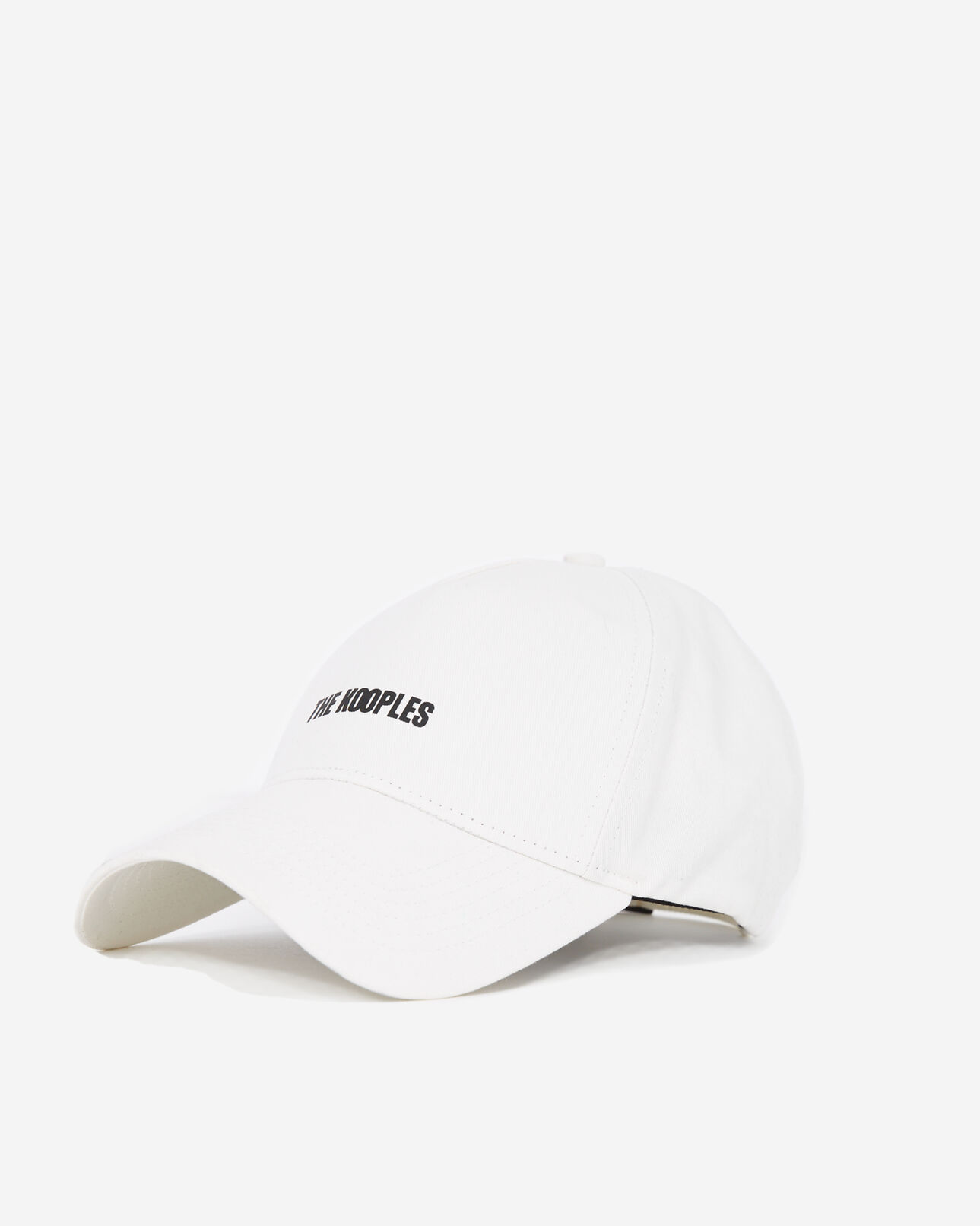 The Kooples MIXED ECRU the kooples white logo cap