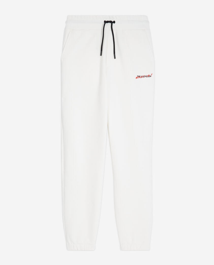 The Kooples WOMEN ECRU ecru joggers with what is print