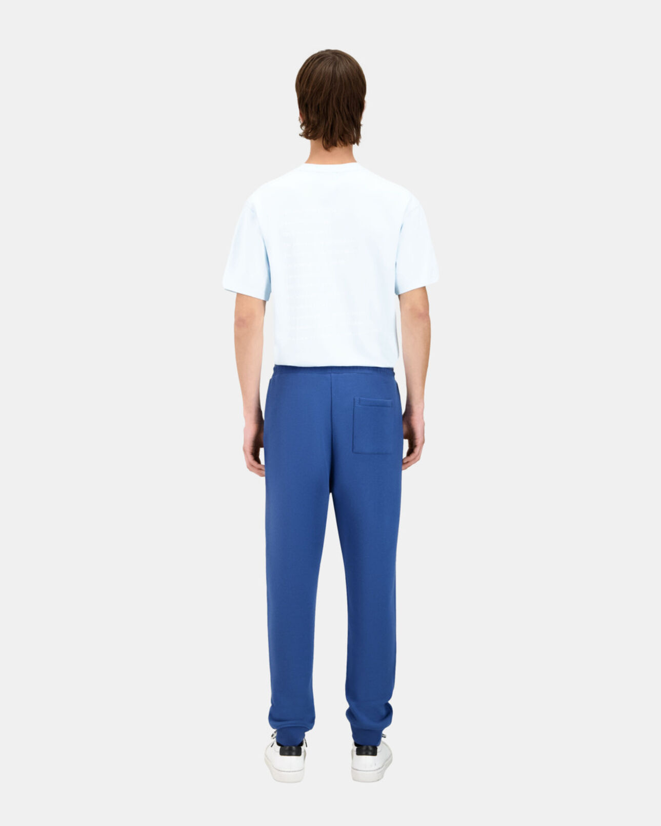 The Kooples HOMME MIDDLE NAVY jogging logo bleu roi