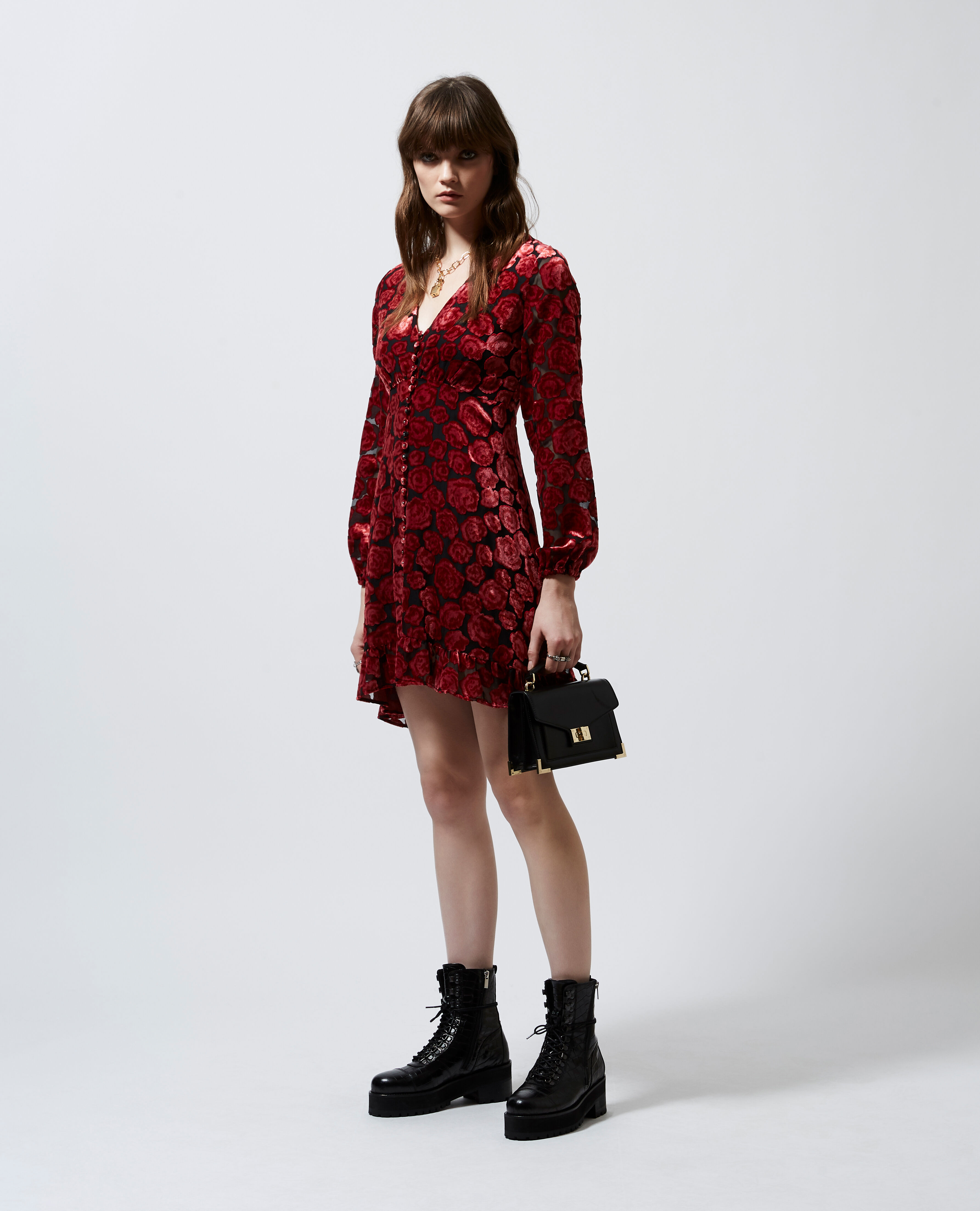 Kooples velvet dress hotsell