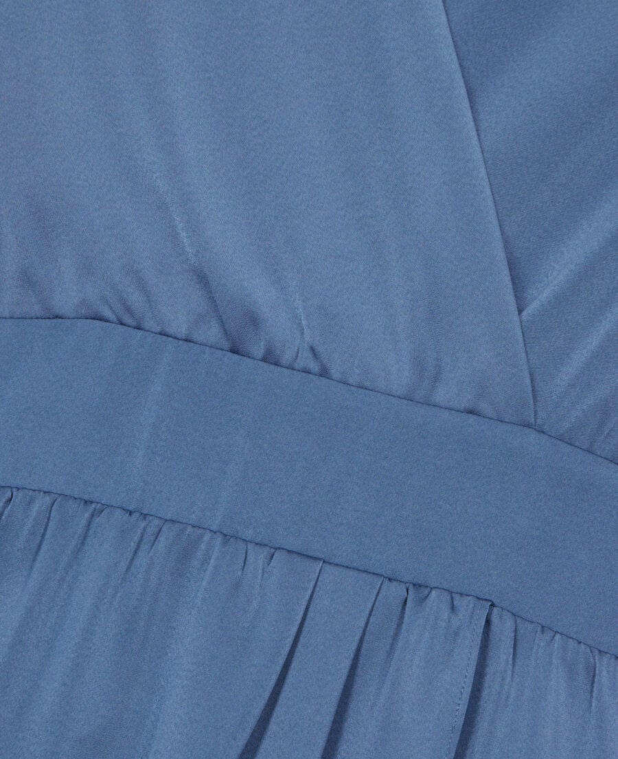 The Kooples F BLUE VINTAGE short blue dress