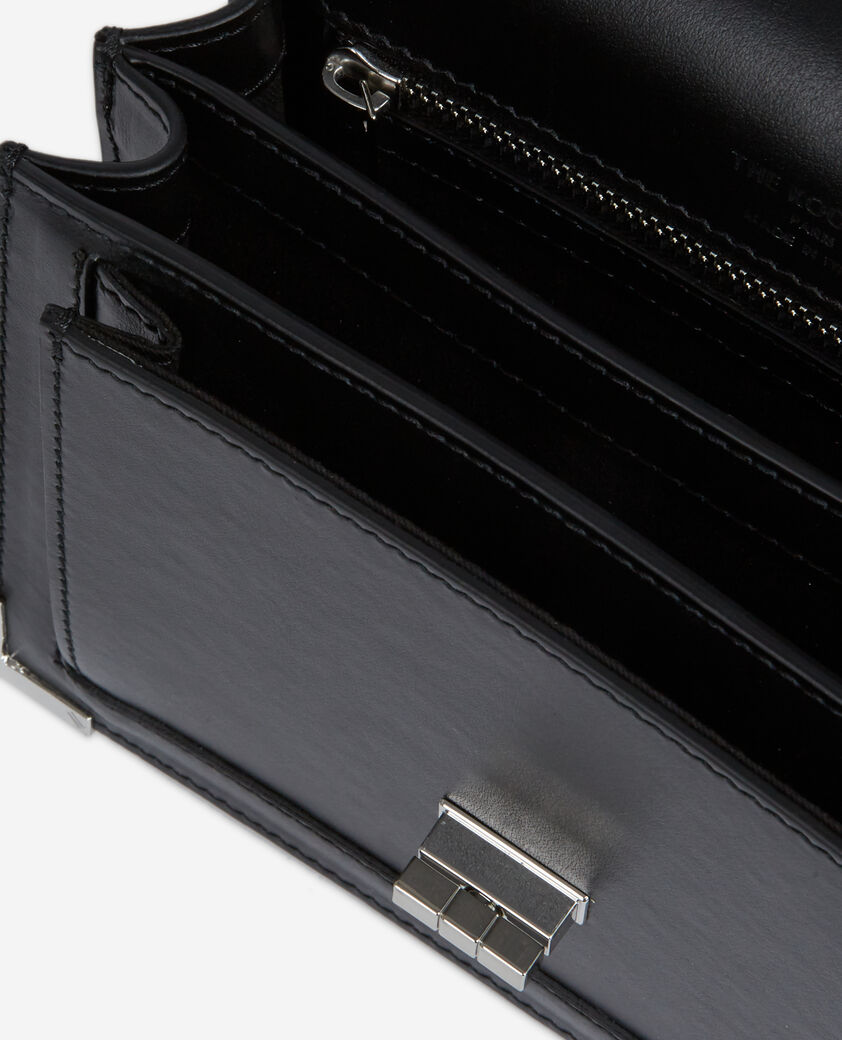 The Kooples DAMEN BLACK BRUT tasche emily small aus schwarzem leder