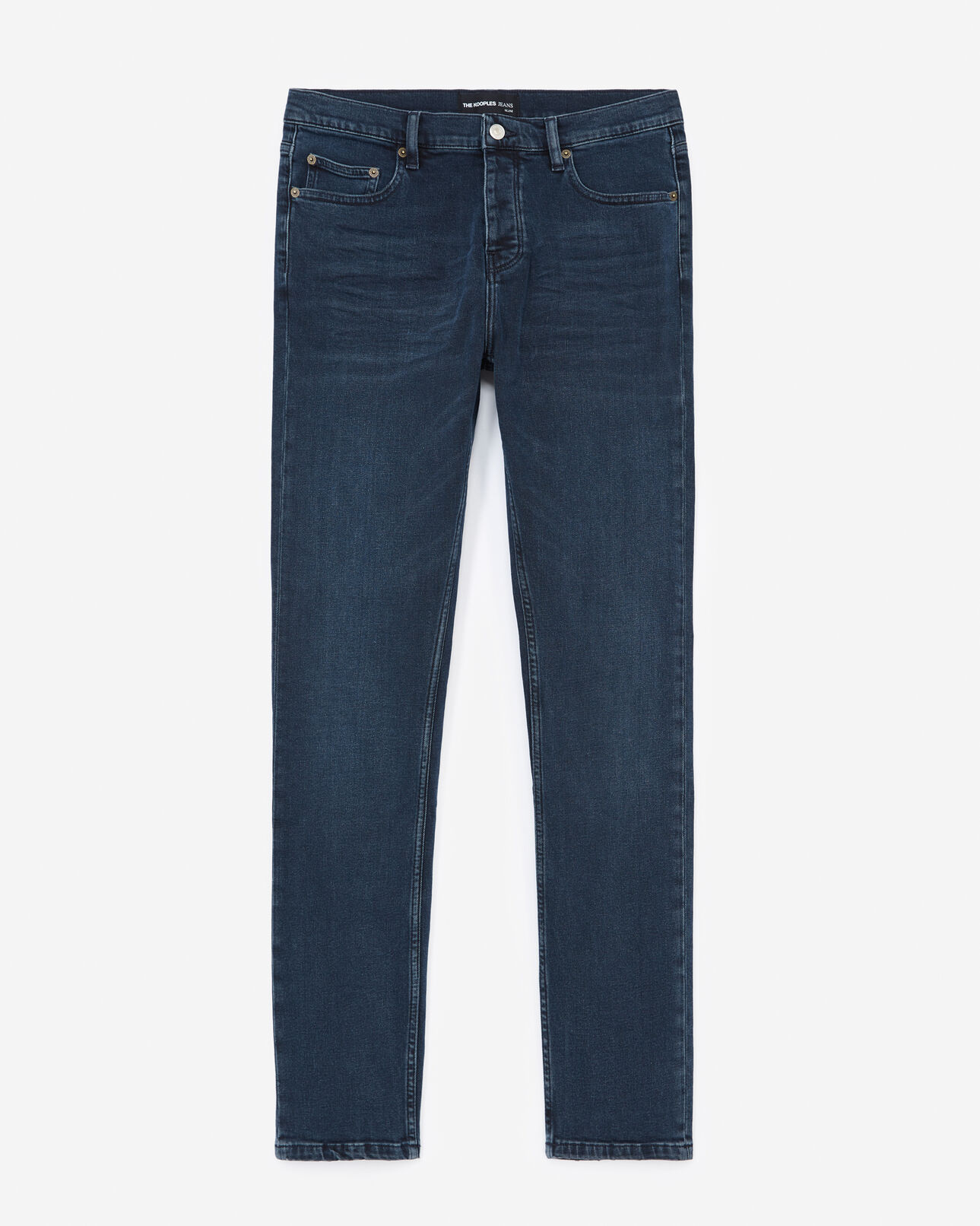 The Kooples HOMME BLUE BLACK jean bleu foncé slim