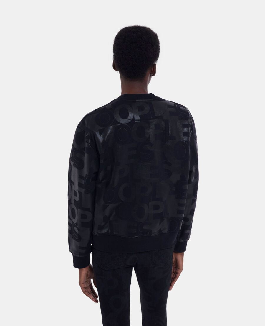 schwarzes sweatshirt mit the kooples logo