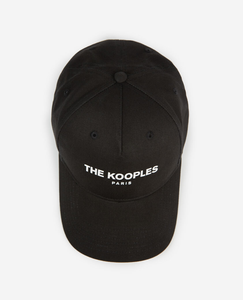 The Kooples HOMME BLACK WHITE casquette logo noire