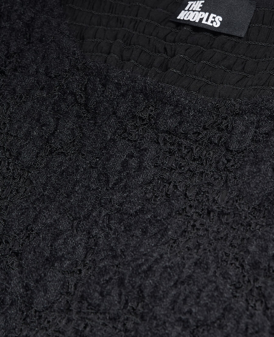 short black lace dress