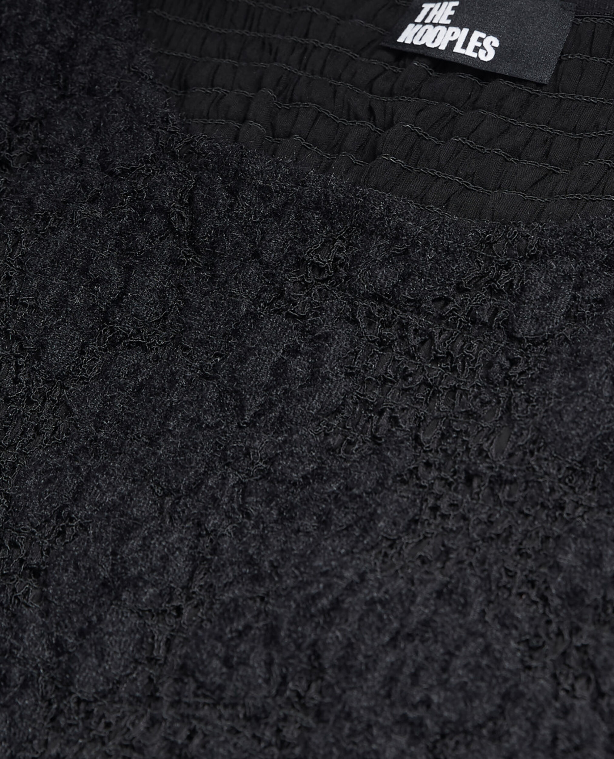 Short black lace dress, BLACK, hi-res image number null