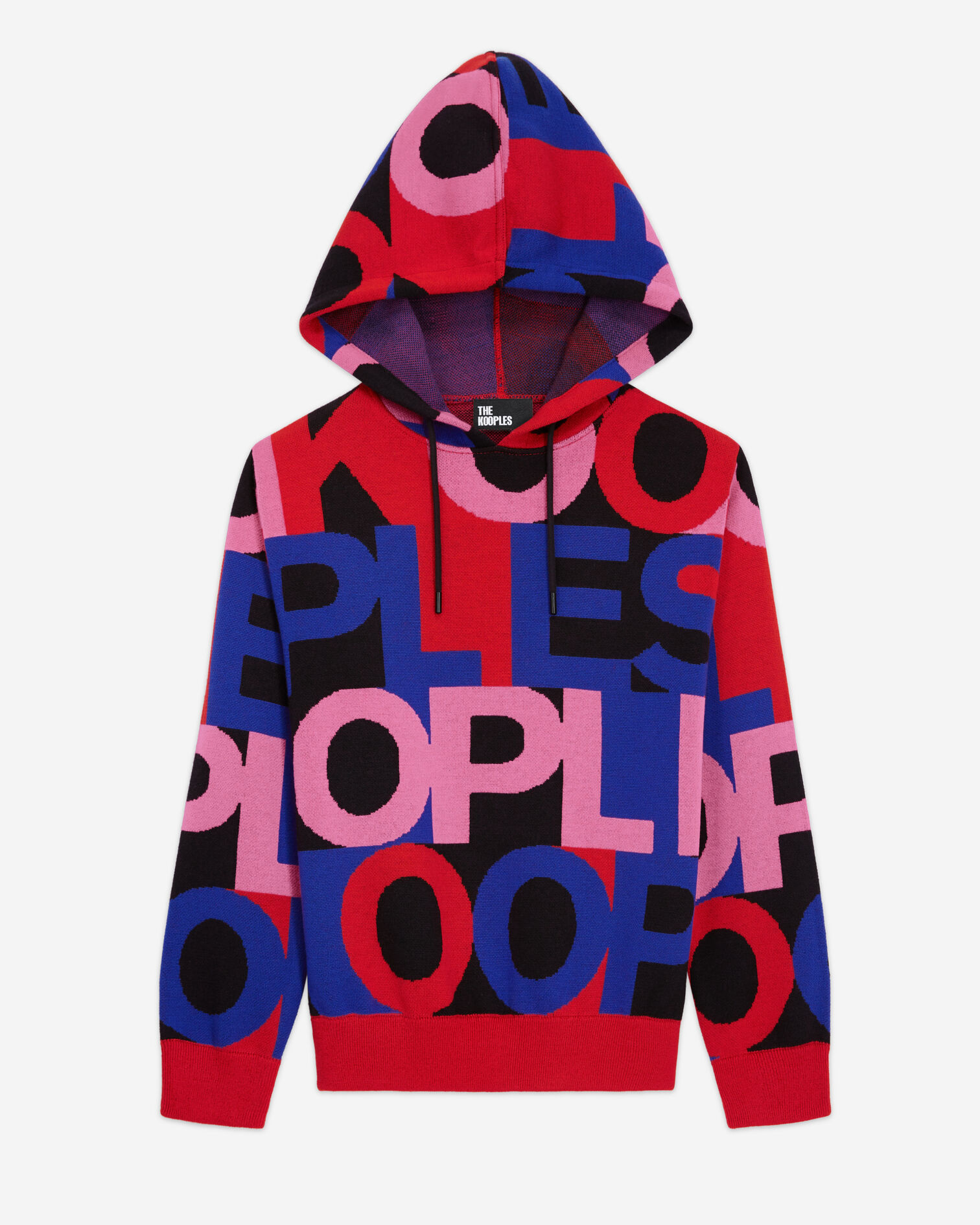 Jersey merino logotipo The Kooples multicolor, MULTICOLOR, hi-res image number null