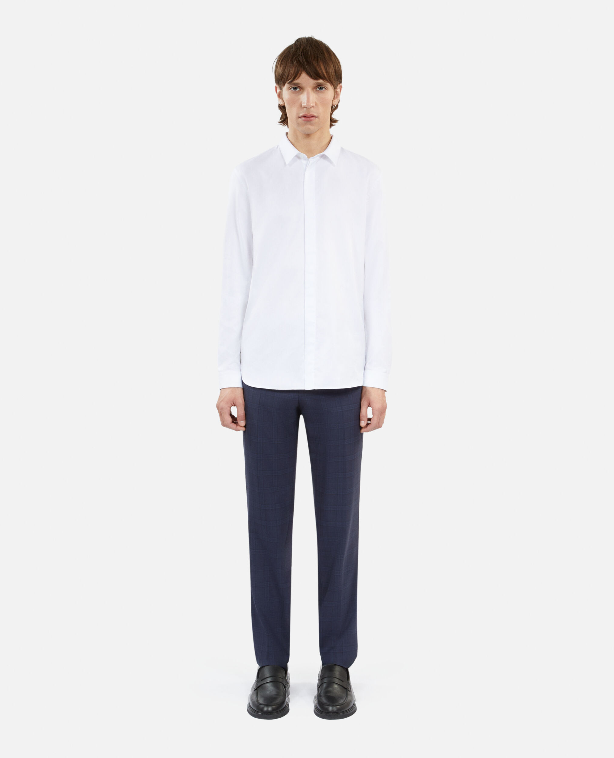 Formal white shirt, WHITE, hi-res image number null