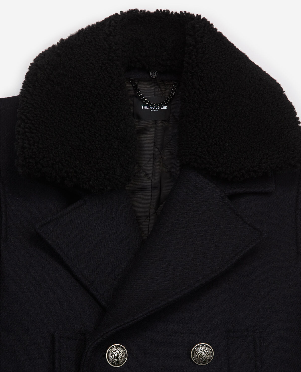 Kooples double breasted coat hot sale