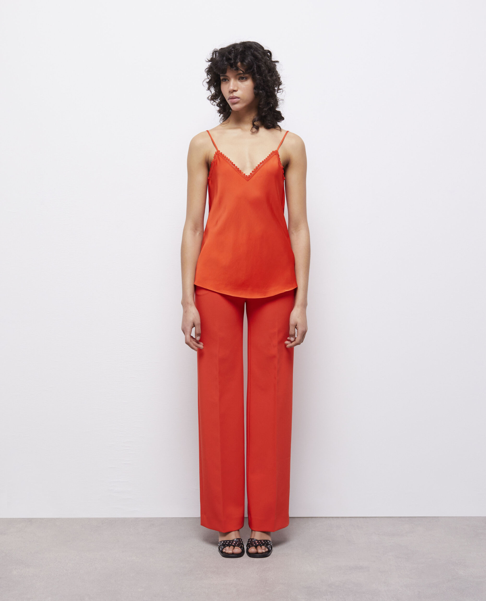 Orange camisole, PUMPKIN, hi-res image number null