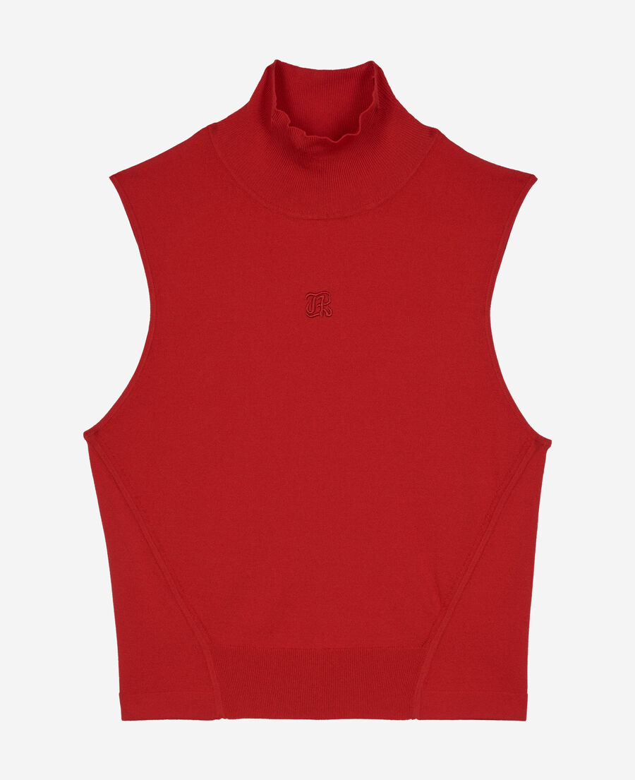 The Kooples WOMEN RED red knit top