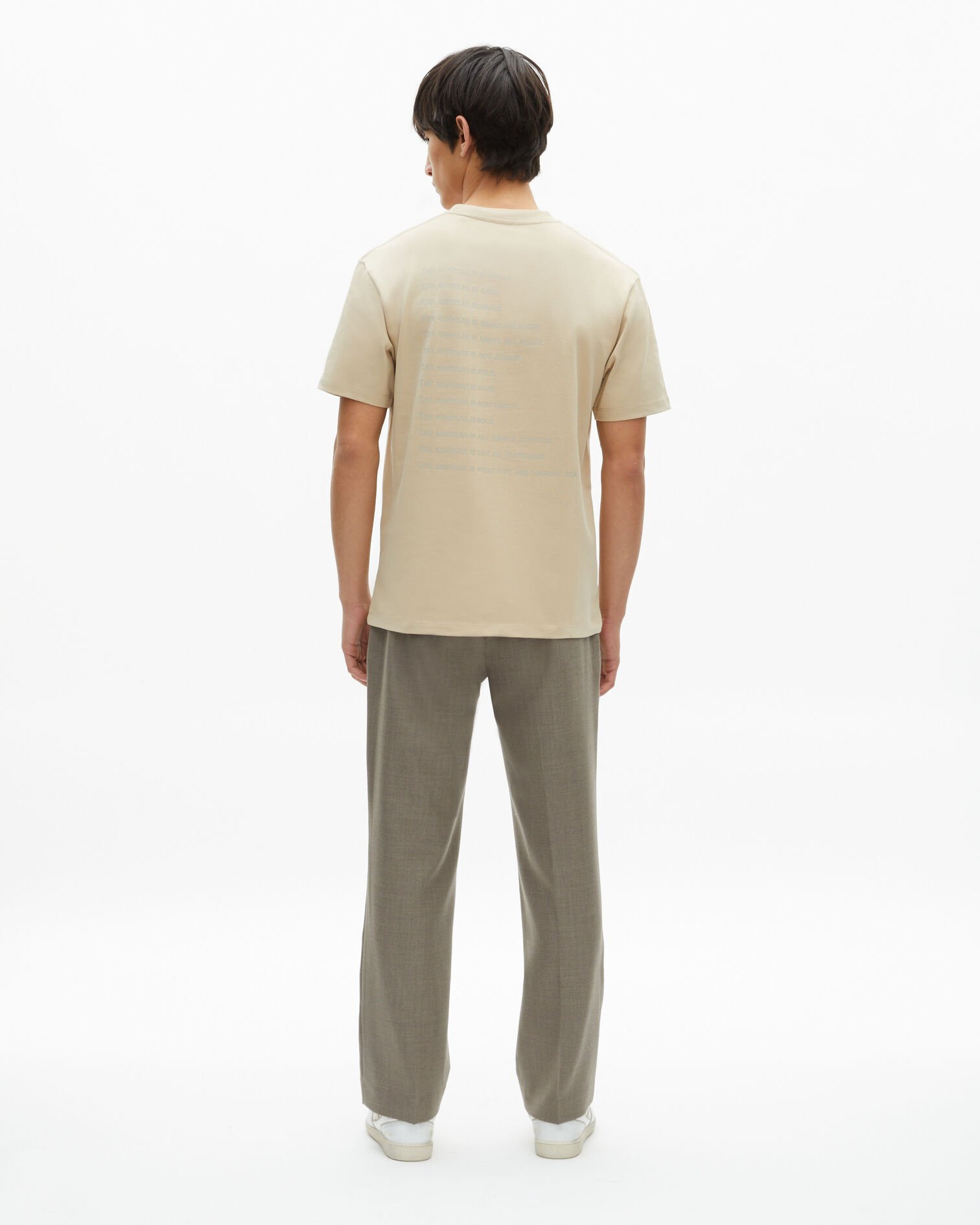 T-shirt What is beige, BEIGE TAUPE, hi-res image number null