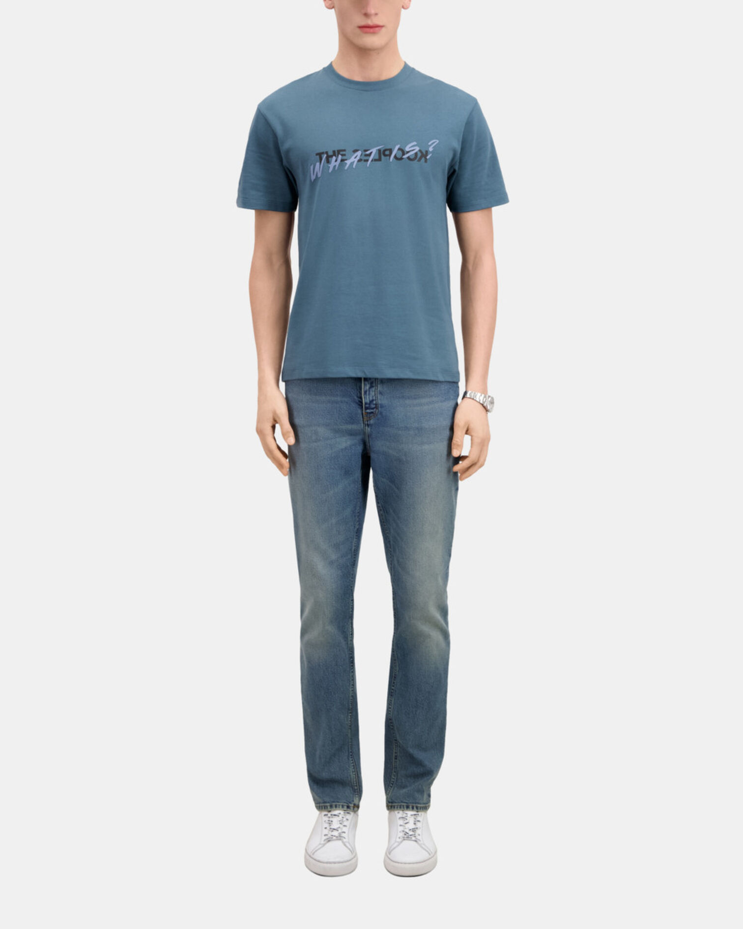 T-shirt Homme What is bleu profond, BLUE PETROL, hi-res image number null