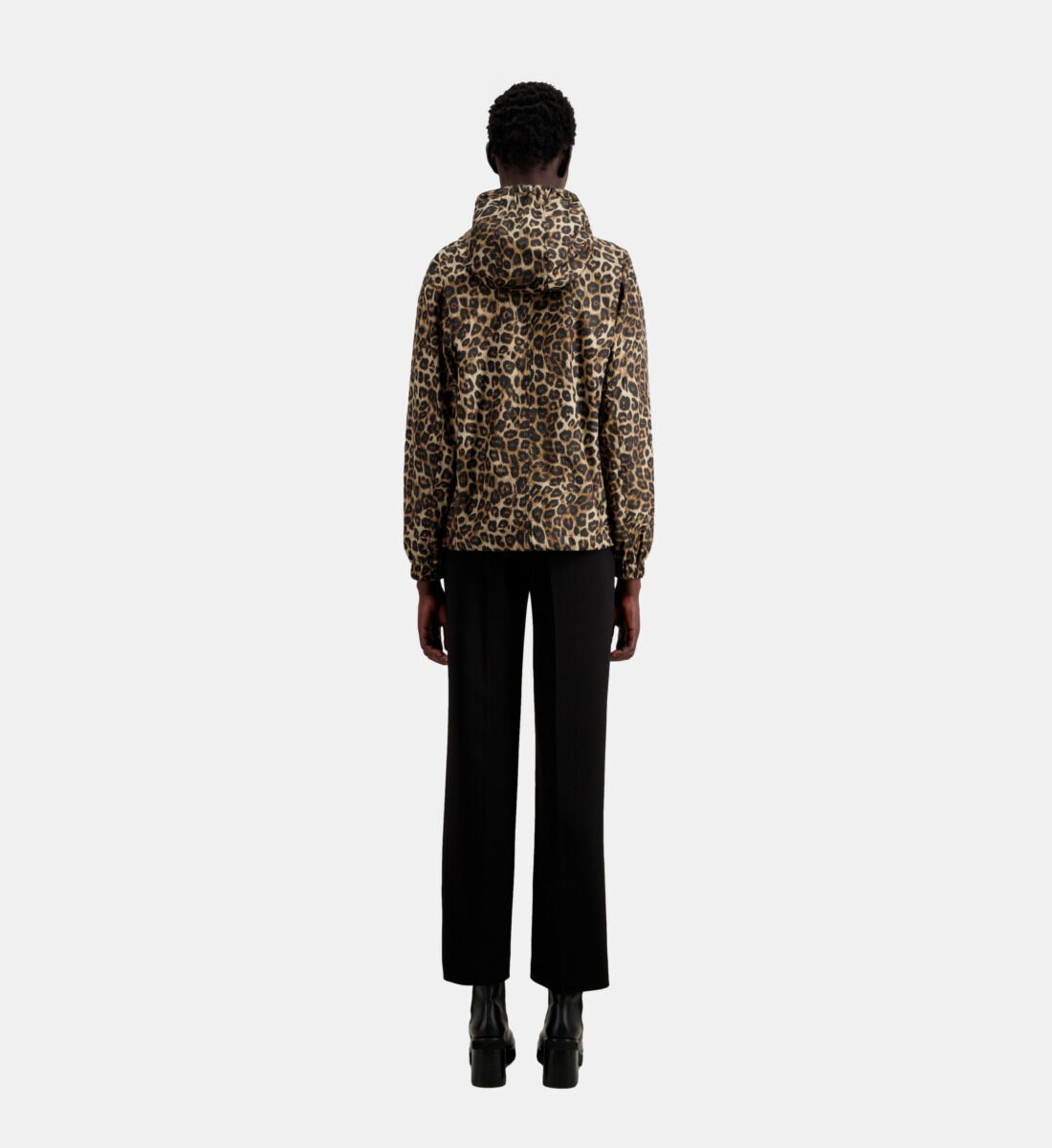 Animal shop print windbreaker